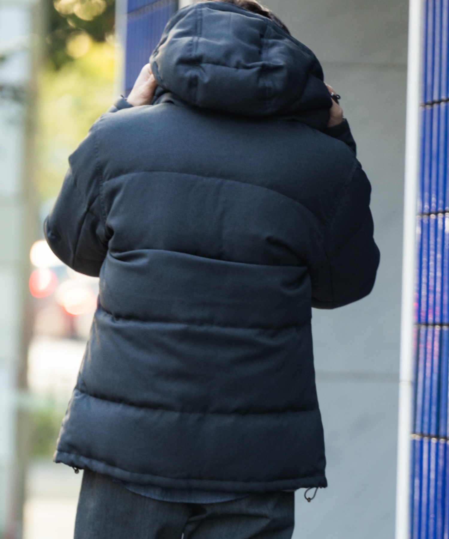 NAVY(ファッション) NAVY ウールライク PREMIUM DOWNフード NAVY(ファッション) NAVY ウールライク PREMIUM DOWNフード
