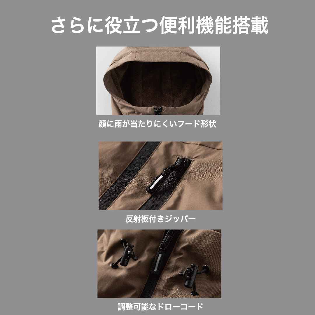 NAVY（ファッション） アウター パーカー メンズ 中綿 裏