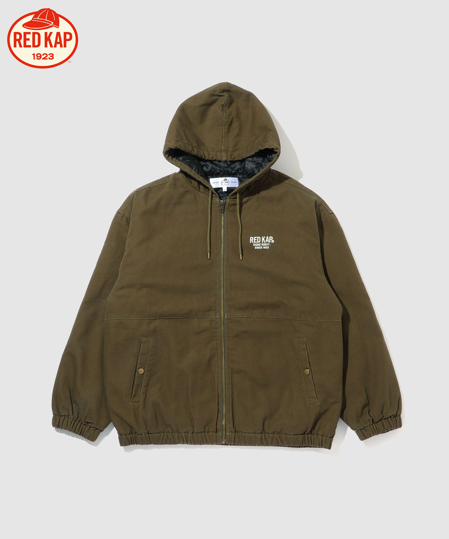 REDKAP レッドキャップ ワークウェア メンズ 裏地 中綿 ジップアップ