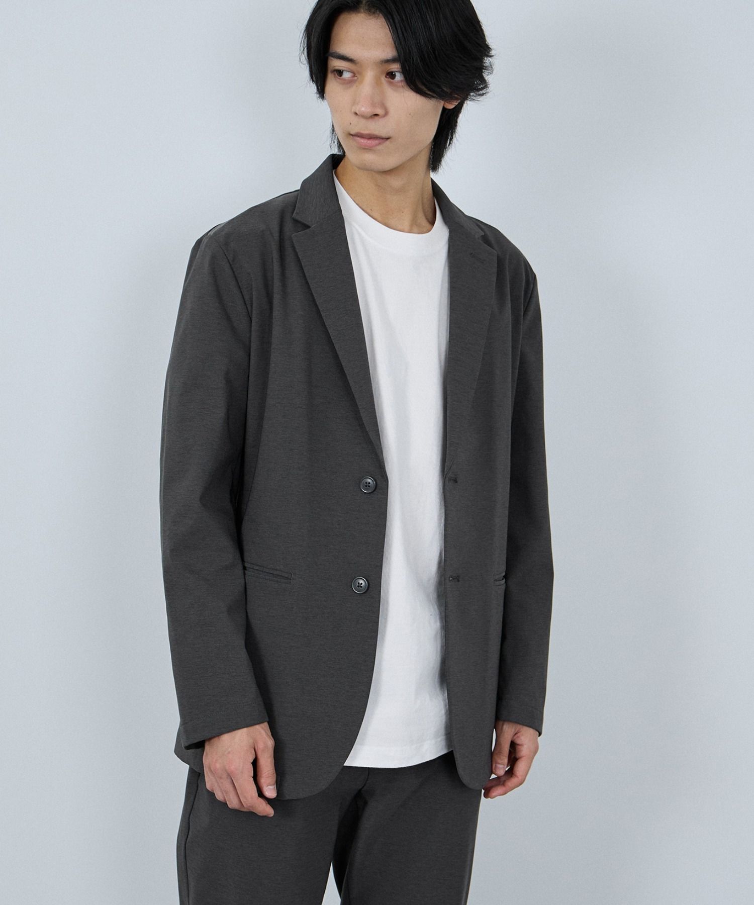 NAVY マイラク 裏起毛 テーラードジャケット メンズ アウター 暖かい