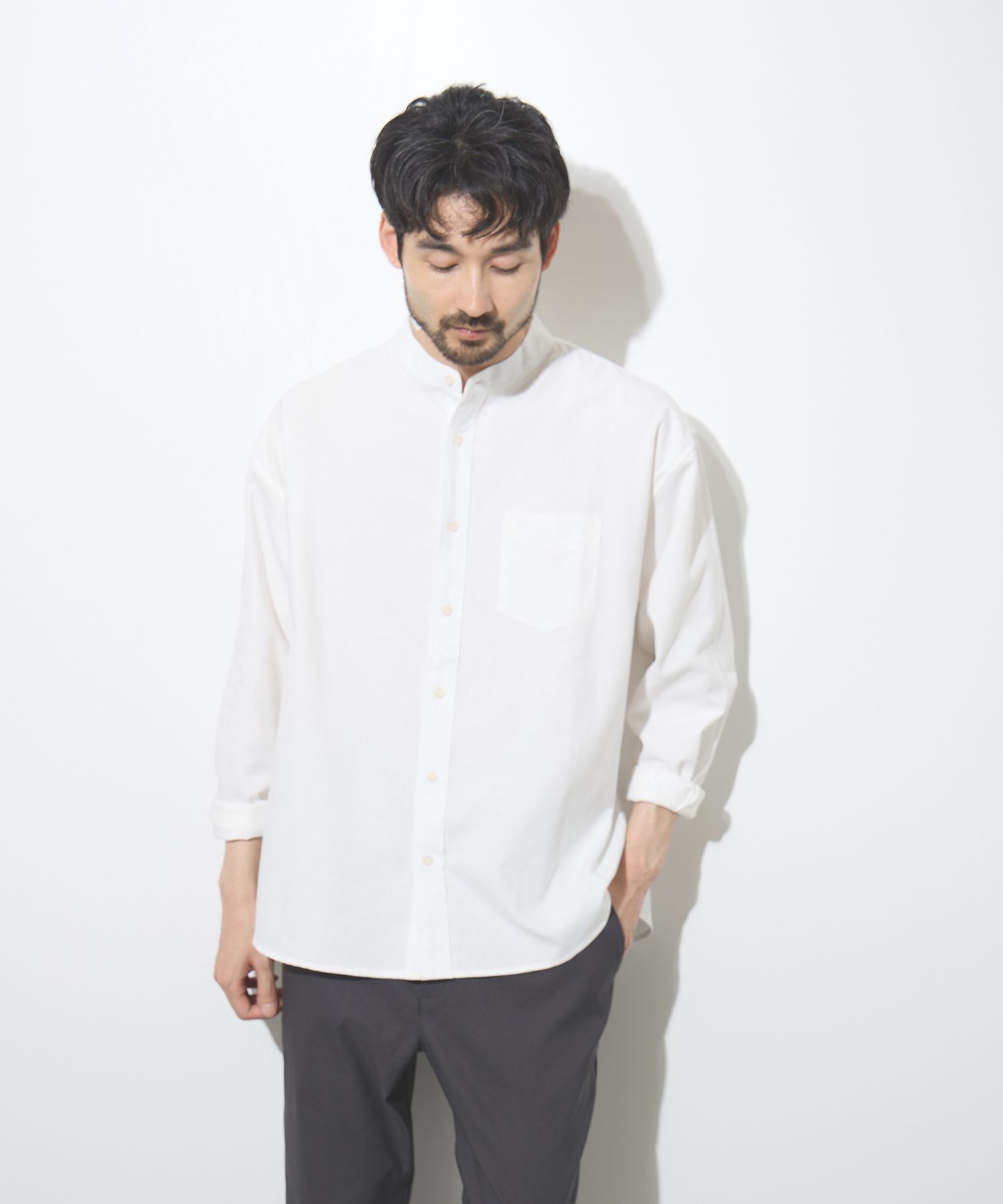Real Standard リアルスタンダード シャツ メンズ レディース 長袖 