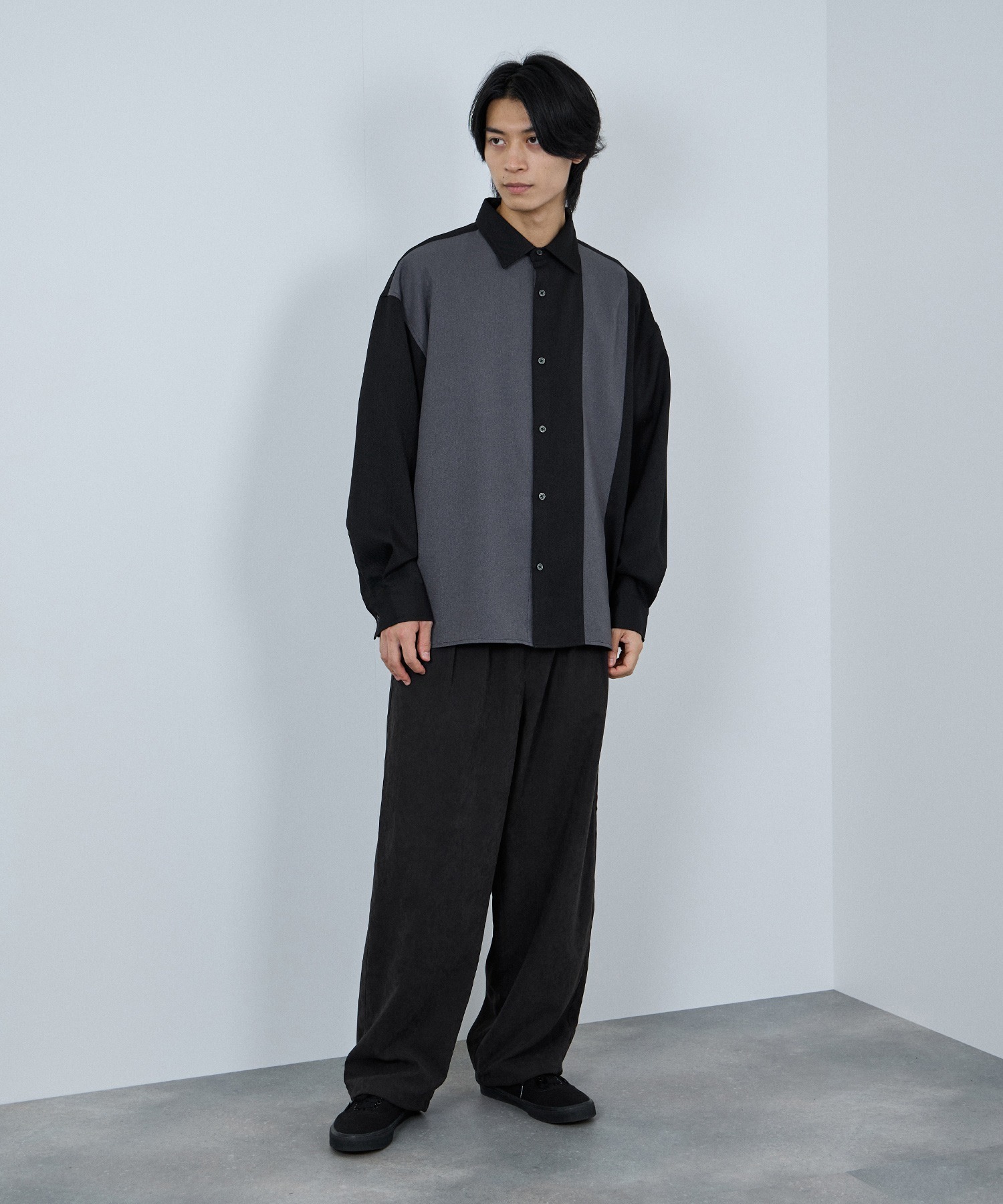 URBAN COLLECTION（アーバンコレクション） シャツ メンズ 長袖 配色