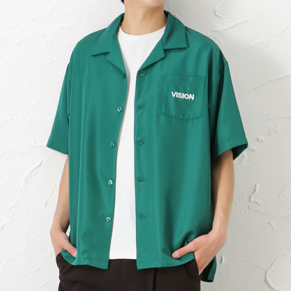 超美品】FR2 GOLF刺繍ロゴ ペイズリー 開襟シャツオープンカラー
