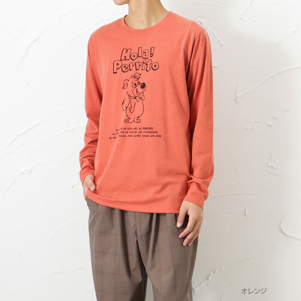 長袖Tシャツ ロンT メンズ コットン 天竺 プルオーバー カットソー プリント キャラクター トップス : 01221003775 :  Mac-House(マックハウス) - 通販 - Yahoo!ショッピング