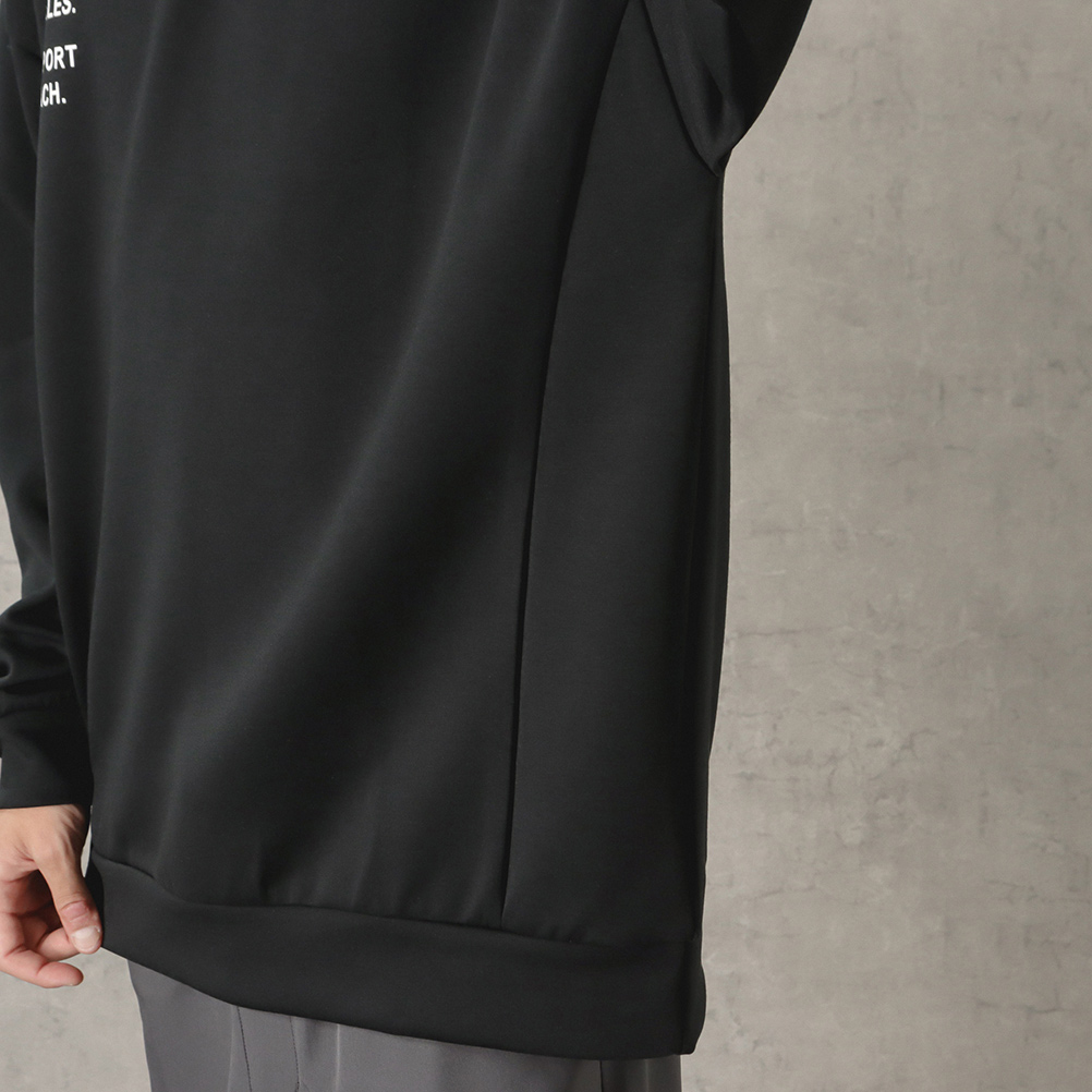 mossimo モッシモ トレーナー メンズ ポンチ素材 エンボス