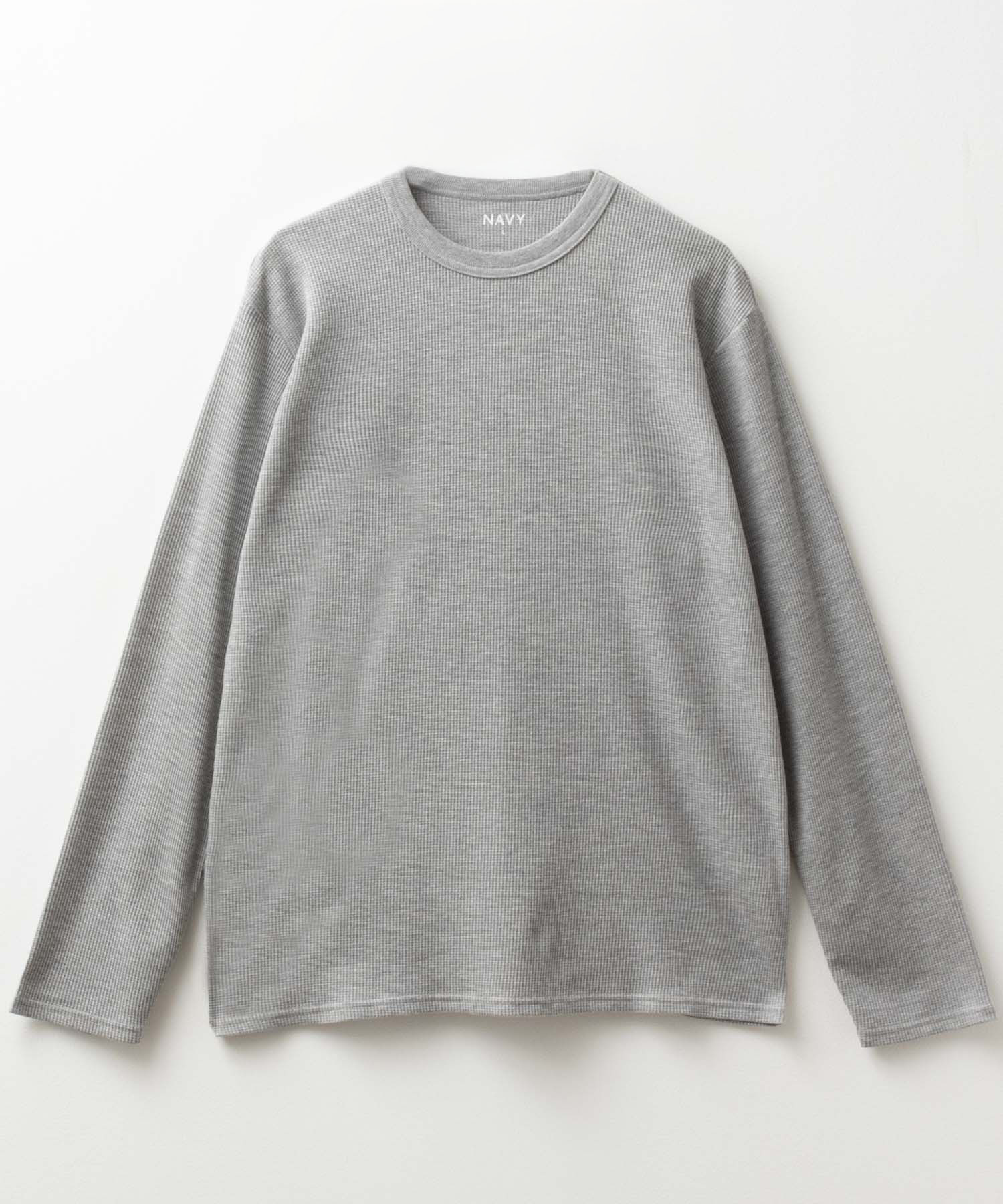 Tシャツ メンズ 長袖 速乾 抗菌防臭 無地 クルーネック ロンT トップス | NAVY（ファッション） | 02