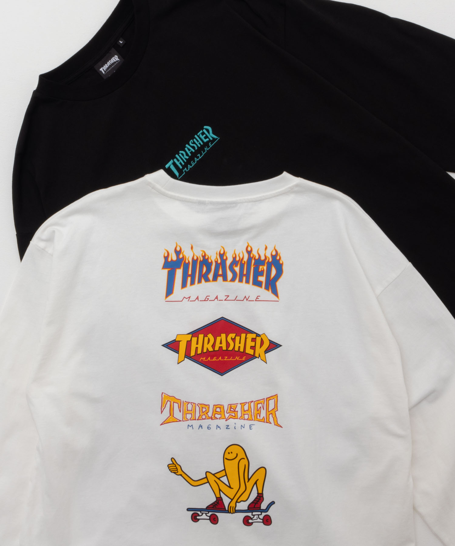 THRASHER（スラッシャー） Tシャツ メンズ 長袖 綿100％ コットン ユニ