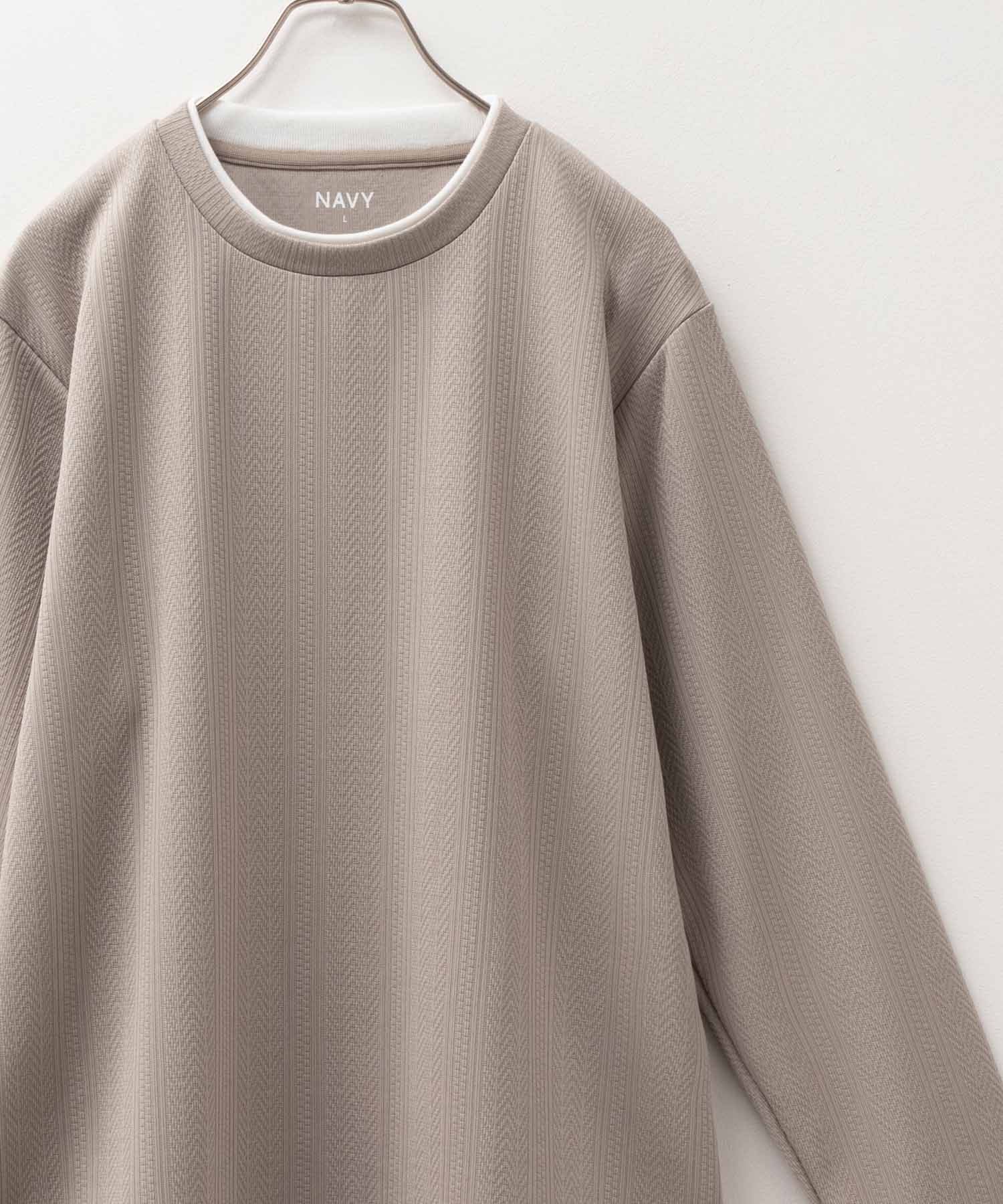 Nissy NaptimeフェイクレイヤードロングTシャツショッパー付き Nissy NaptimeフェイクレイヤードロングTシャツショッパー付き 2024 SS