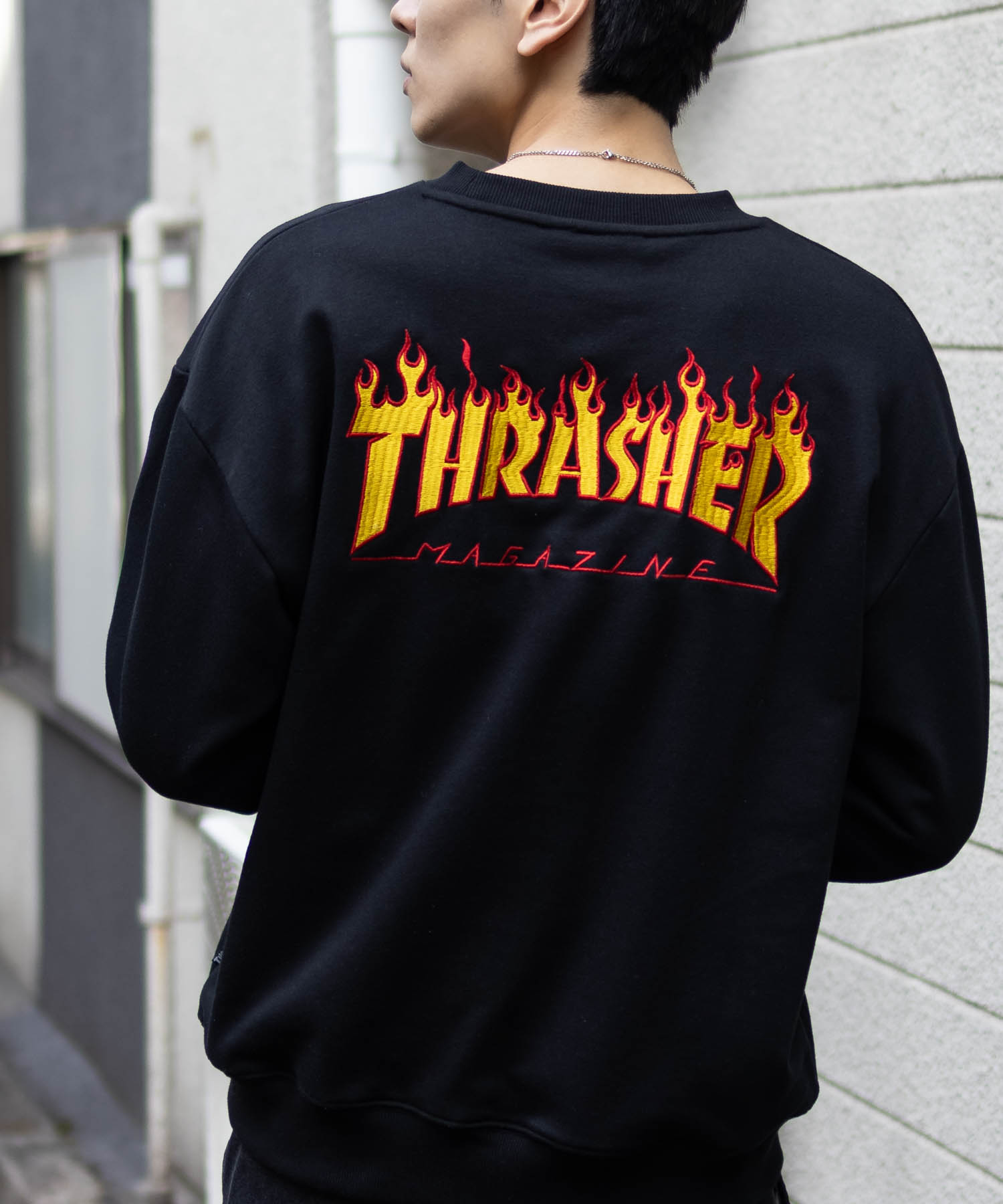 THRASHER スラッシャー 裏毛 トレーナー メンズ 綿混 プルオーバー スウェット トップス | THRASHER | 02