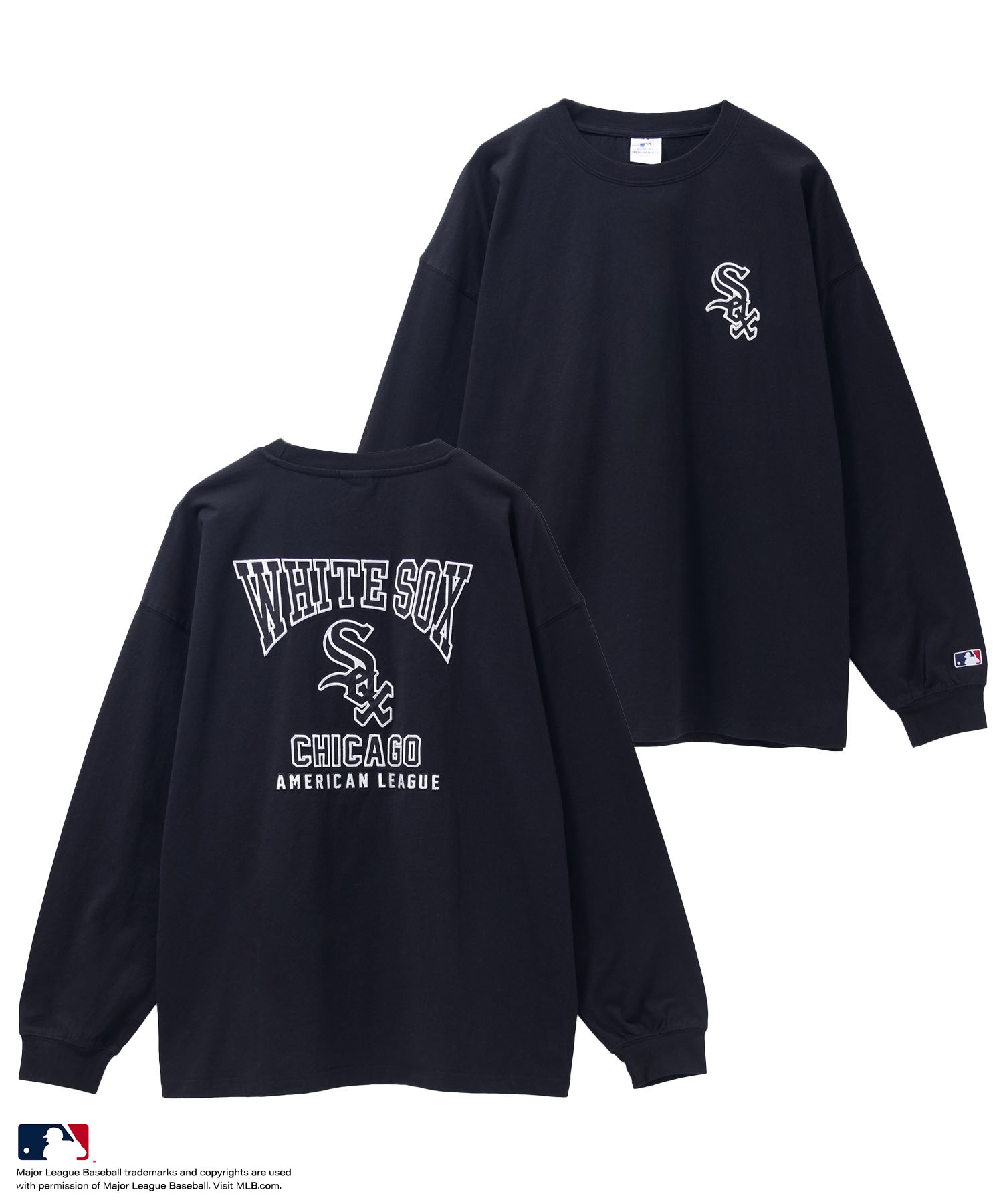 ベースボール　ロンT スウェット　ストリート　野球　メンズ MONO-MART（モノマート） セットアップ MLB/メジャーリーグベース