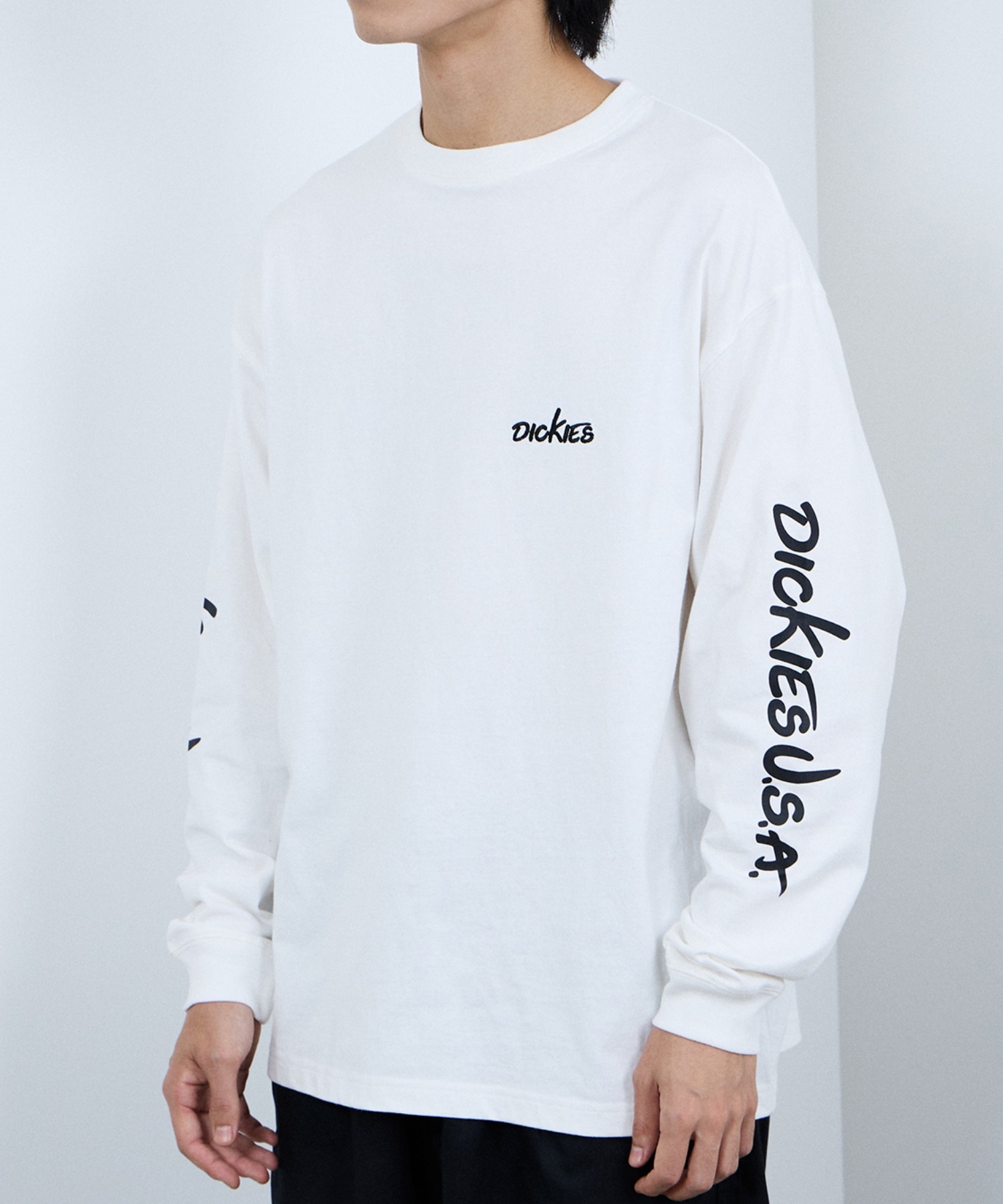 Dickies（ディッキーズ） Tシャツ メンズ 長袖 綿100％ コットン ロンT