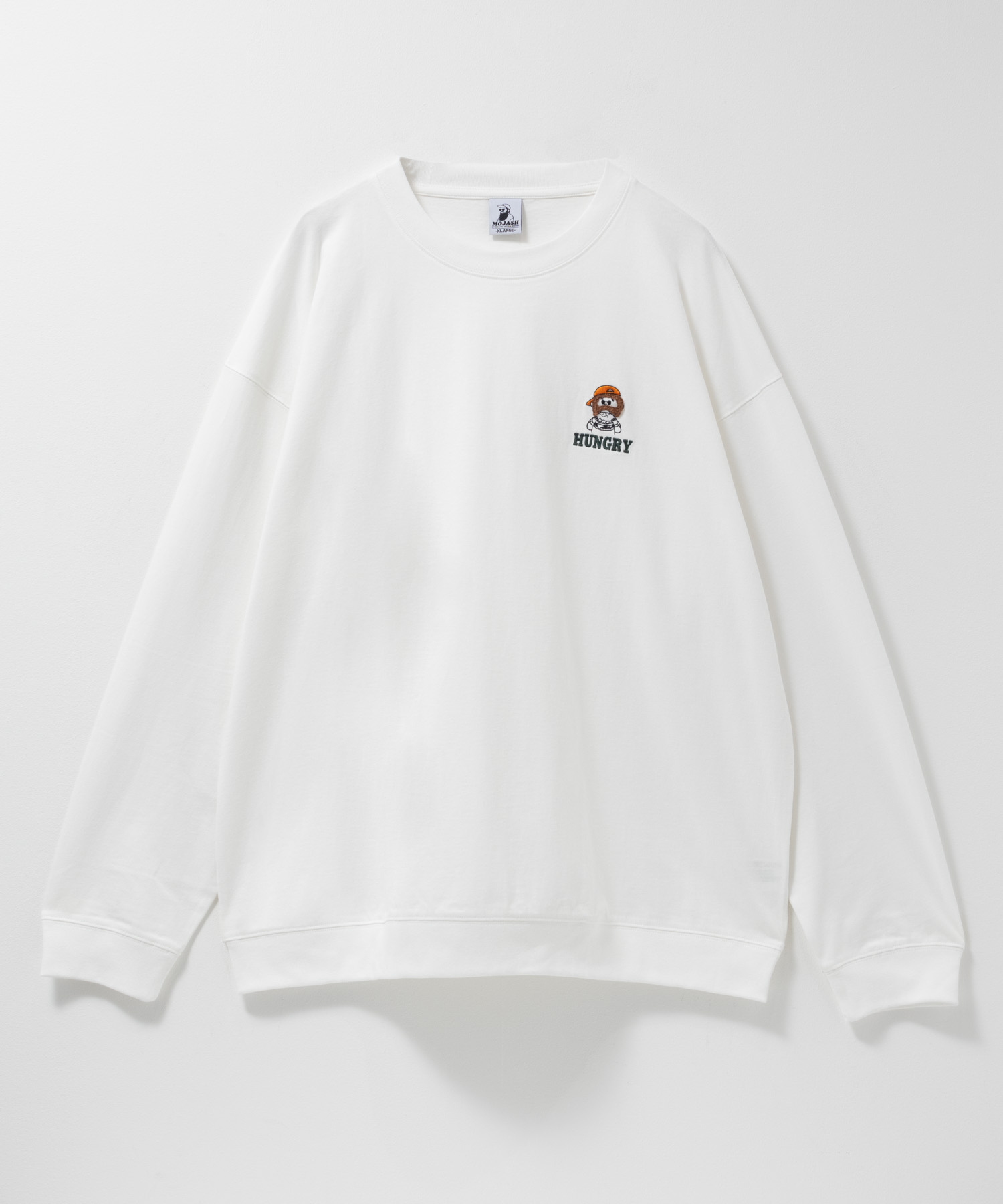 まっちゃん様オーダー Tシャツ ロンT メンズ 長袖 綿100％ コットン 髭 オジサン 刺繍 クルー