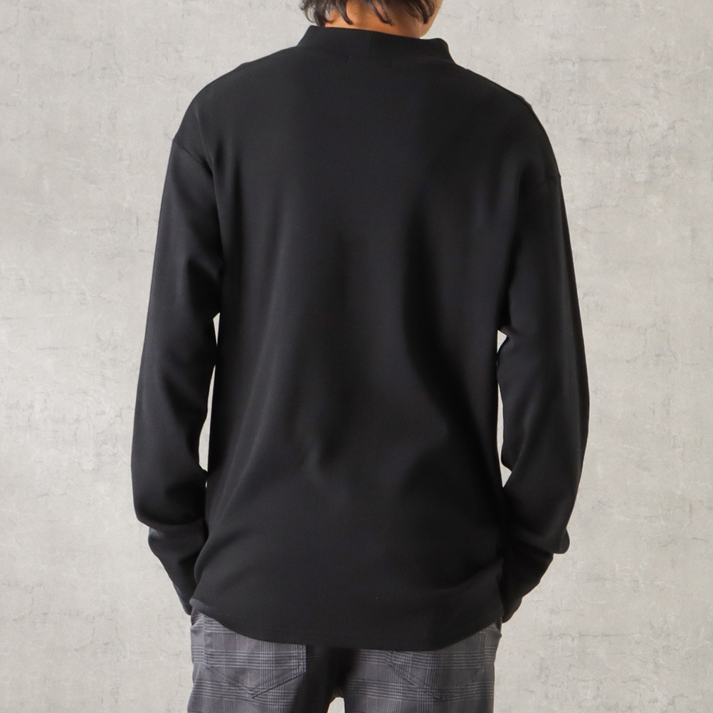 URBAN COLLECTION（アーバンコレクション） 長袖Tシャツ メンズ モック