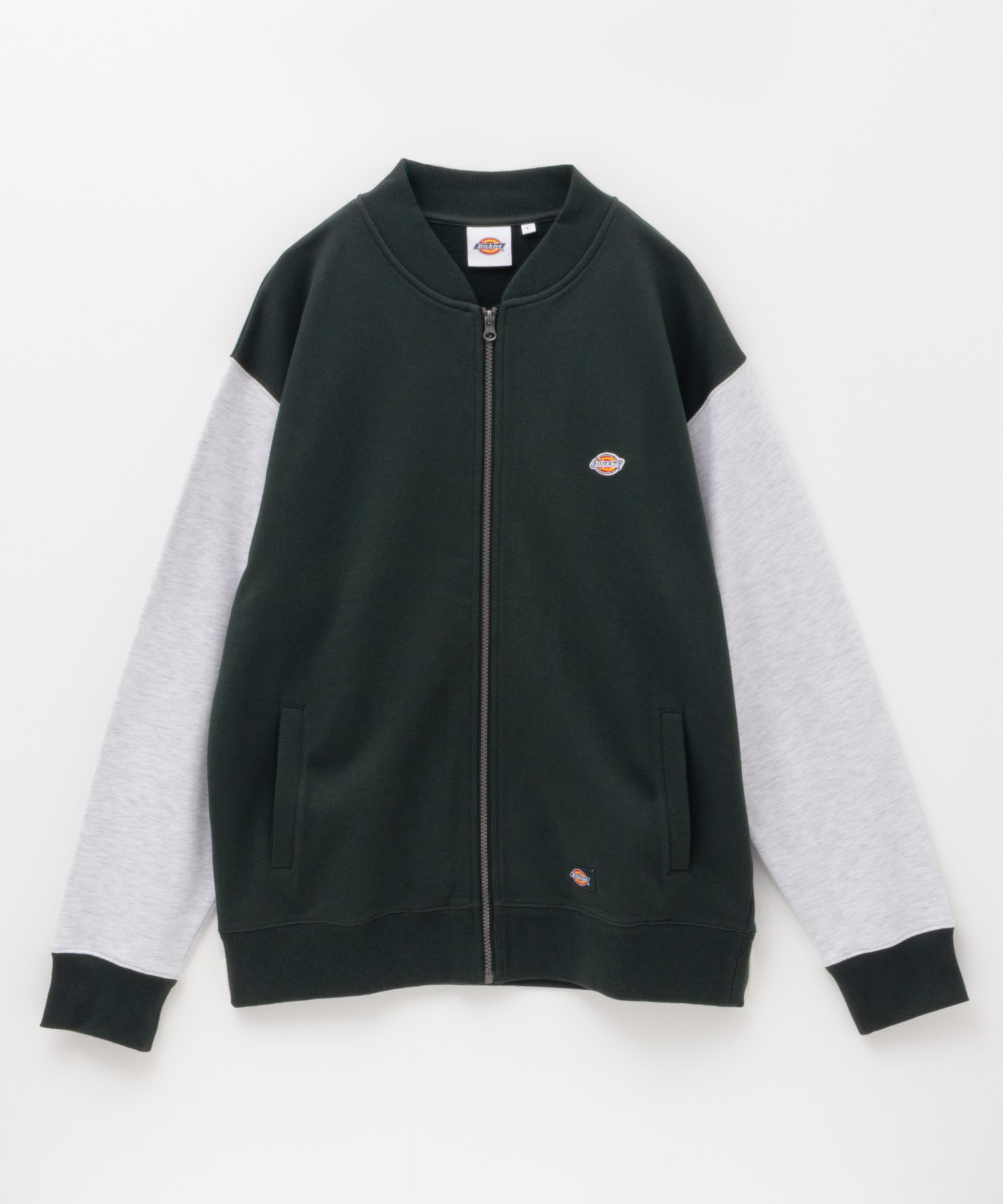Dickies ディッキーズ 裏毛 スタジャン メンズ ジップアップ Dickies ディッキーズ 裏毛 スタジャン メンズ ジップアップ