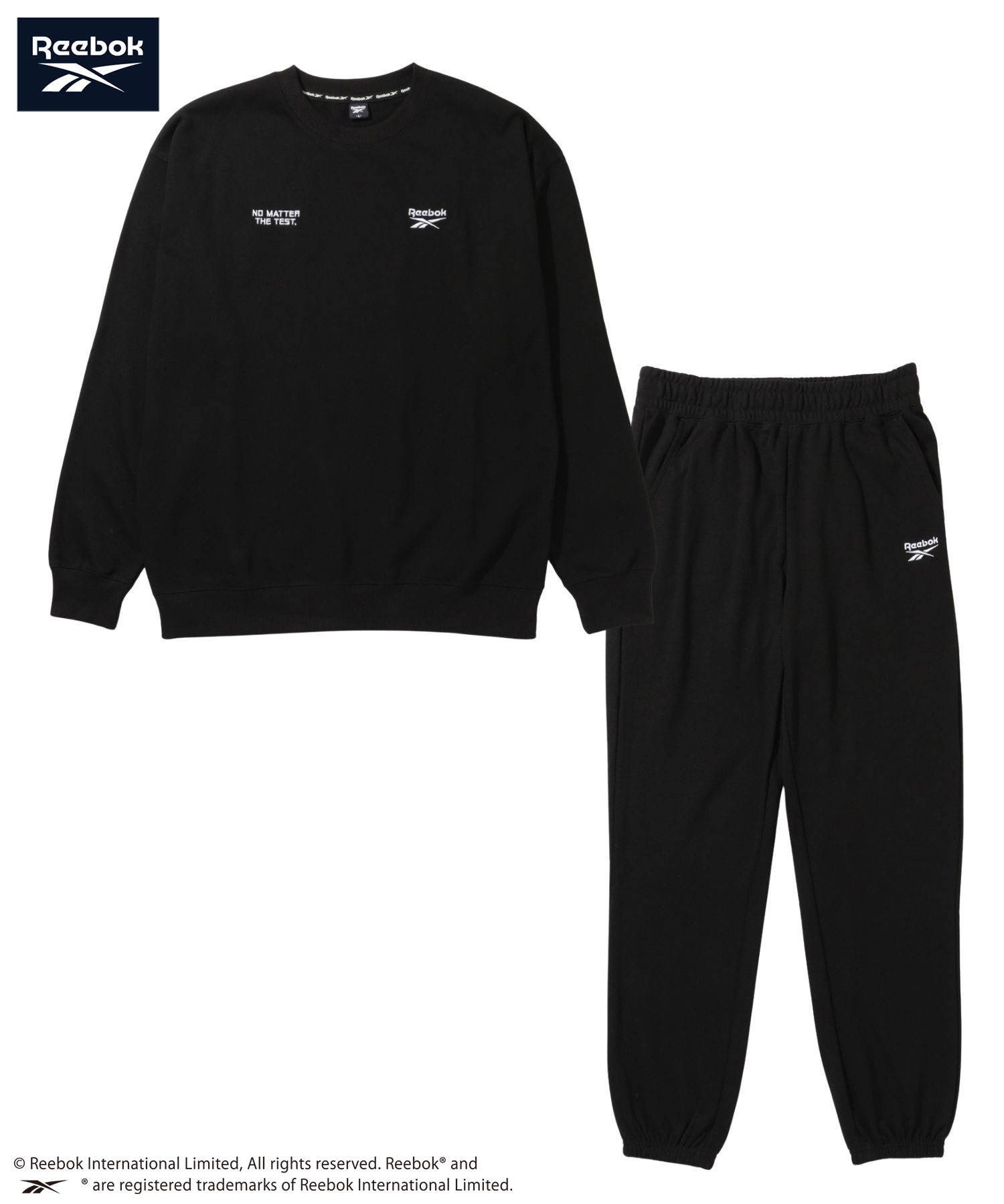 Reebok（リーボック） 裏毛 トレーナー 上下セット メンズ スウェット