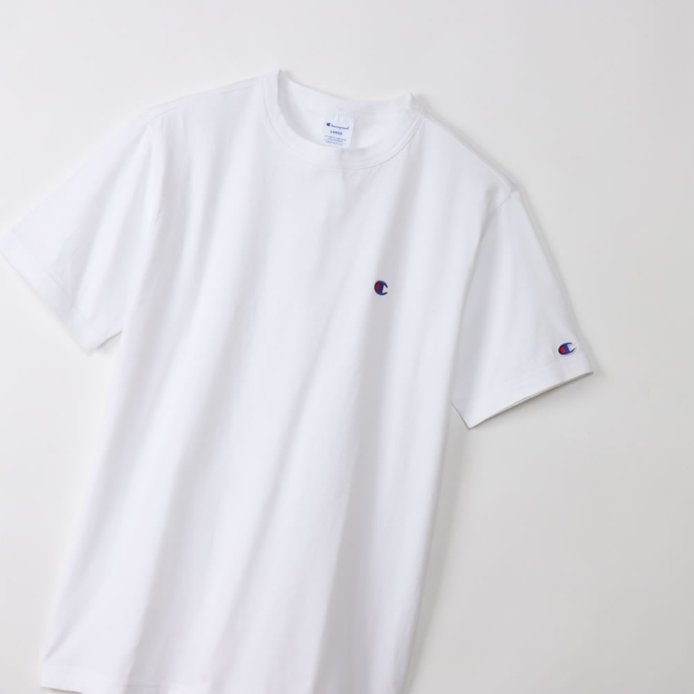 Champion チャンピオン Tシャツ 半袖 綿100% メンズ USAコットン バインダーネック トップス ネコポス対応 :  01222007762 : Mac-House(マックハウス) - 通販 - Yahoo!ショッピング