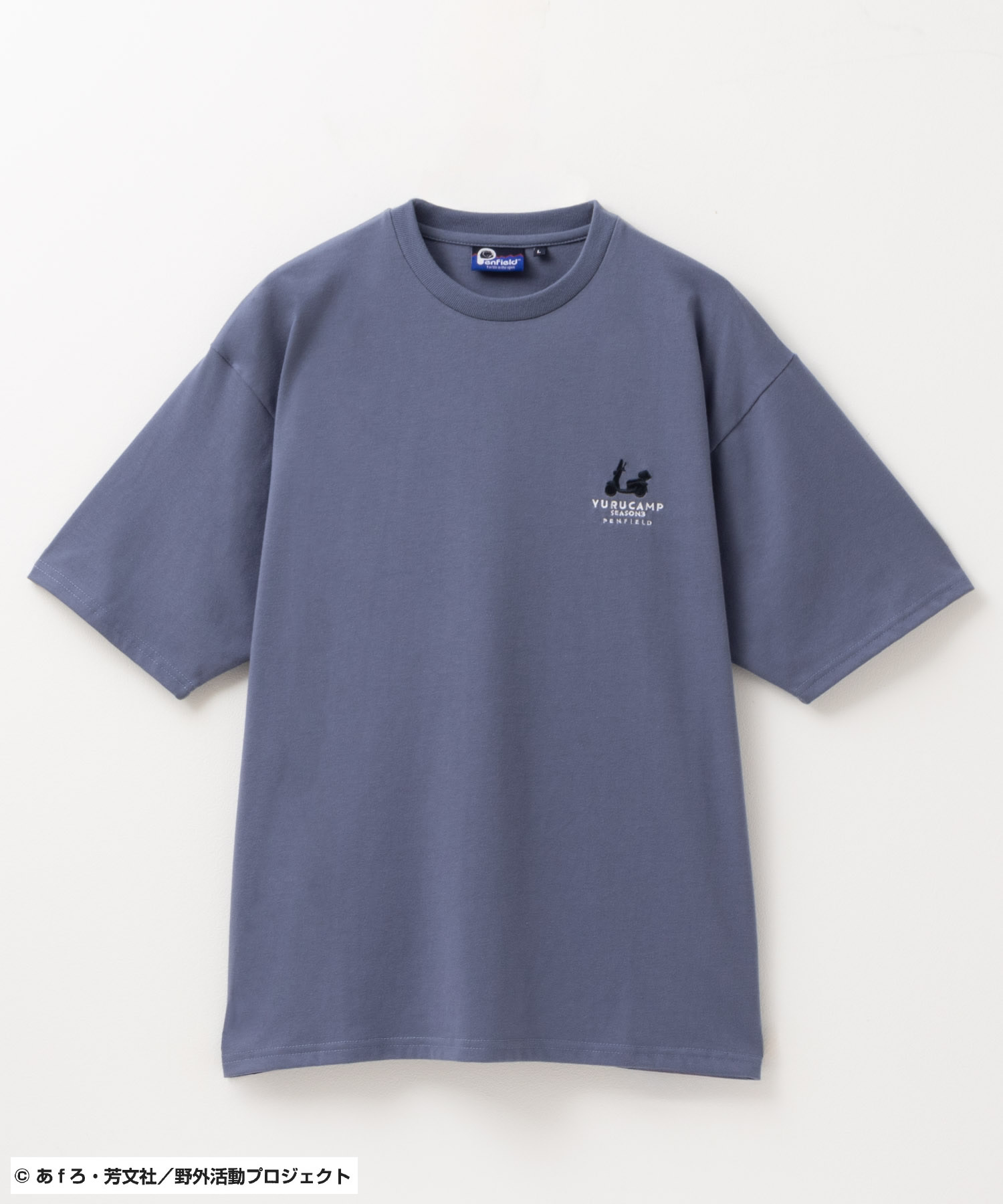 「Penfield×ゆるキャン△ SEASON３」 半袖Tシャツ メンズ ビッグシルエット クルーネ...