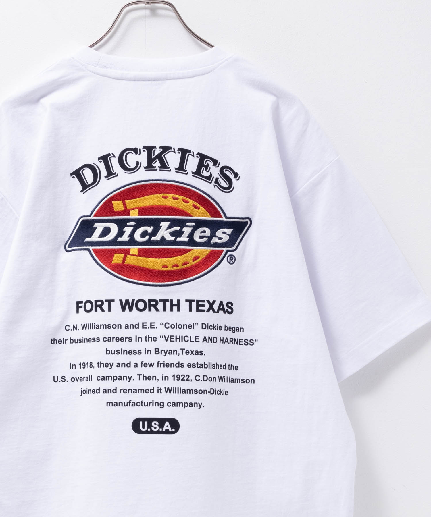 Dickies ディッキーズ Tシャツ メンズ 半袖 綿100％ コットン ドライ クルーネック ト...
