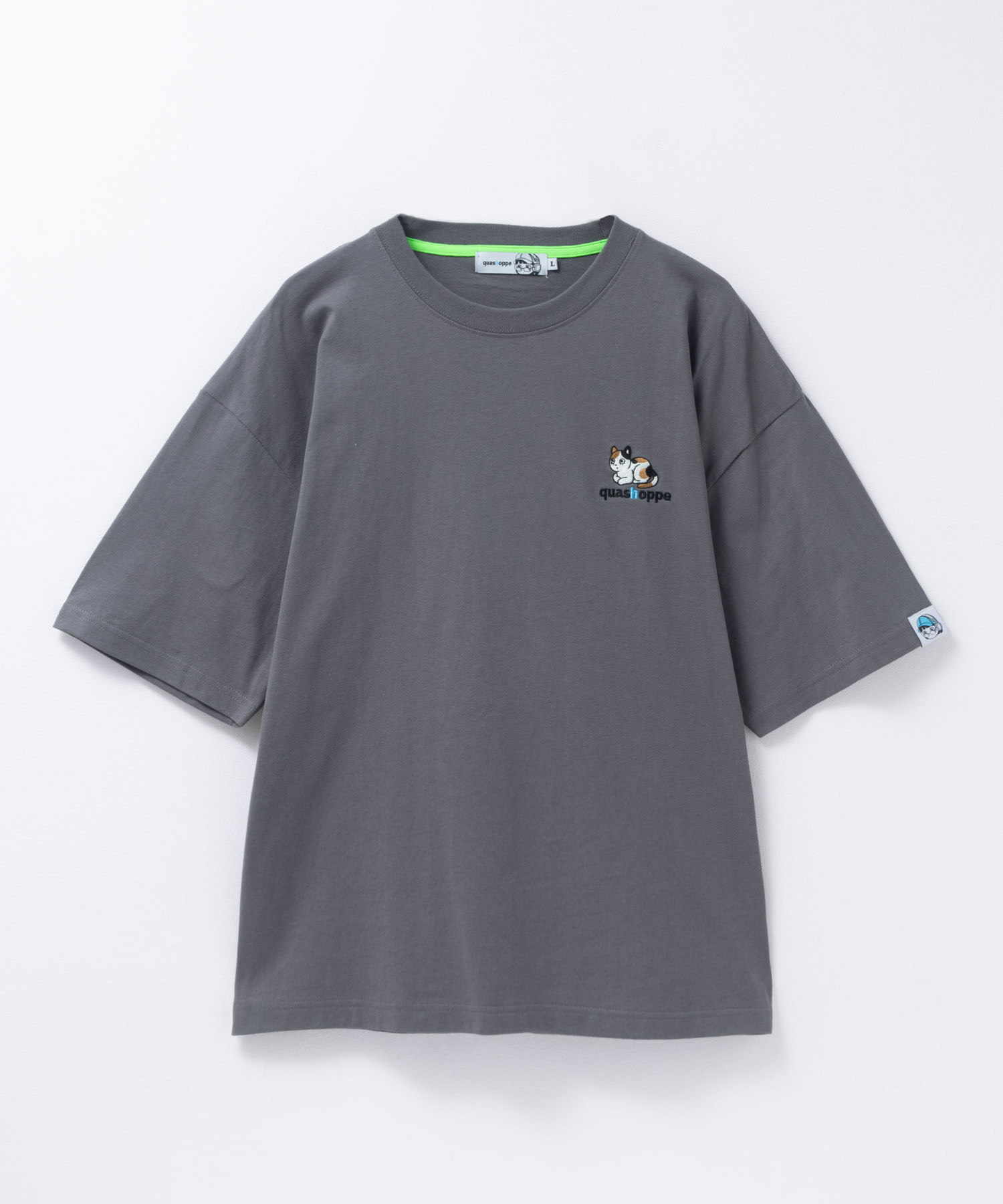 Quash Tシャツ メンズ 半袖 綿100％ コットン いろはちゃん