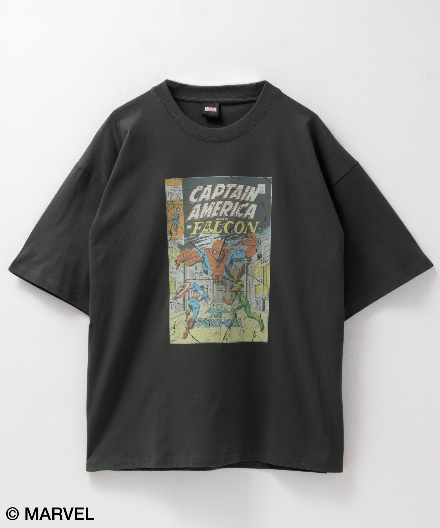 MARVEL（マーベル） Tシャツ メンズ 半袖 綿100％ コットン 