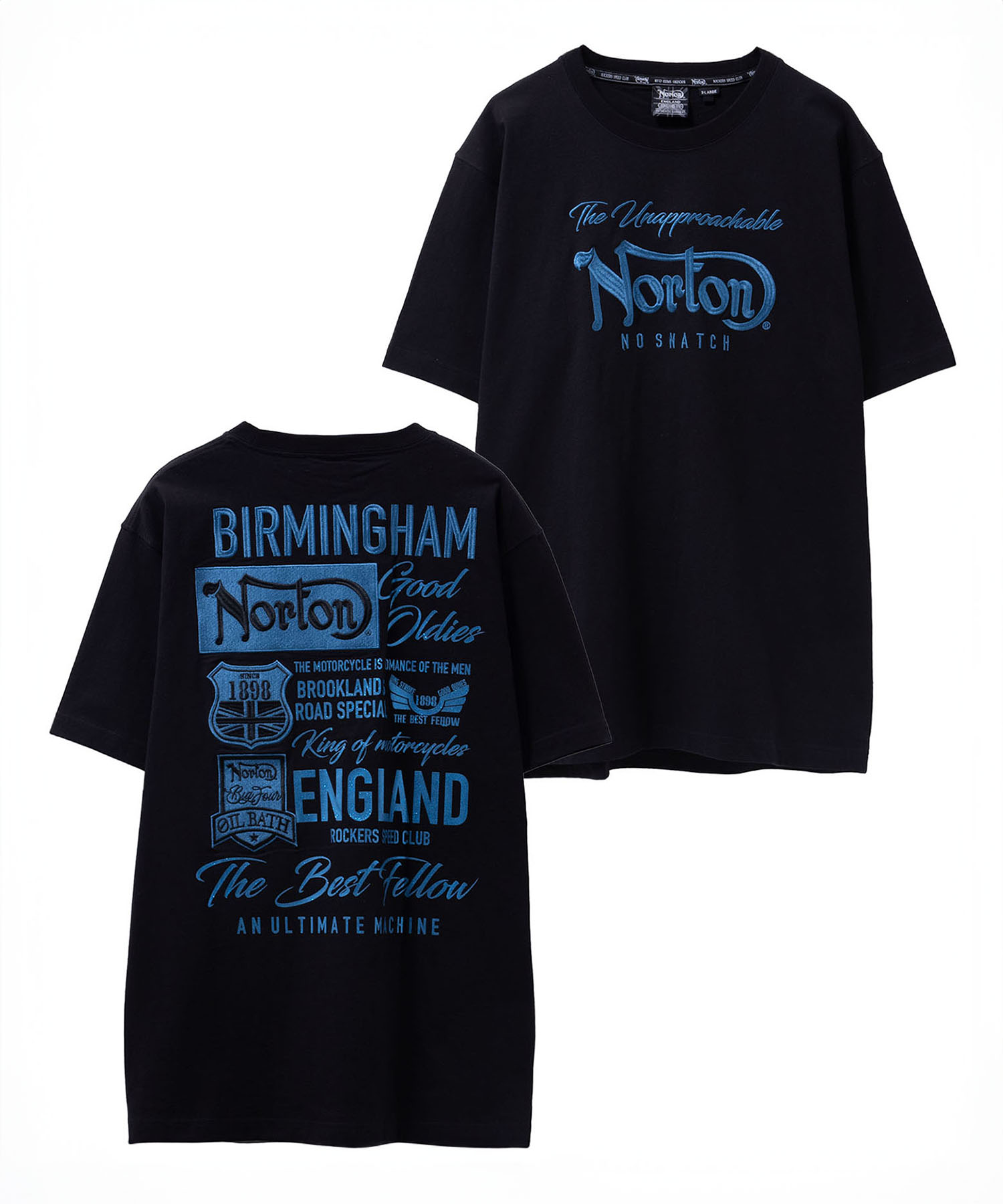 ノートン（NORTON） Tシャツ メンズ 半袖 綿100％ コットン プリント