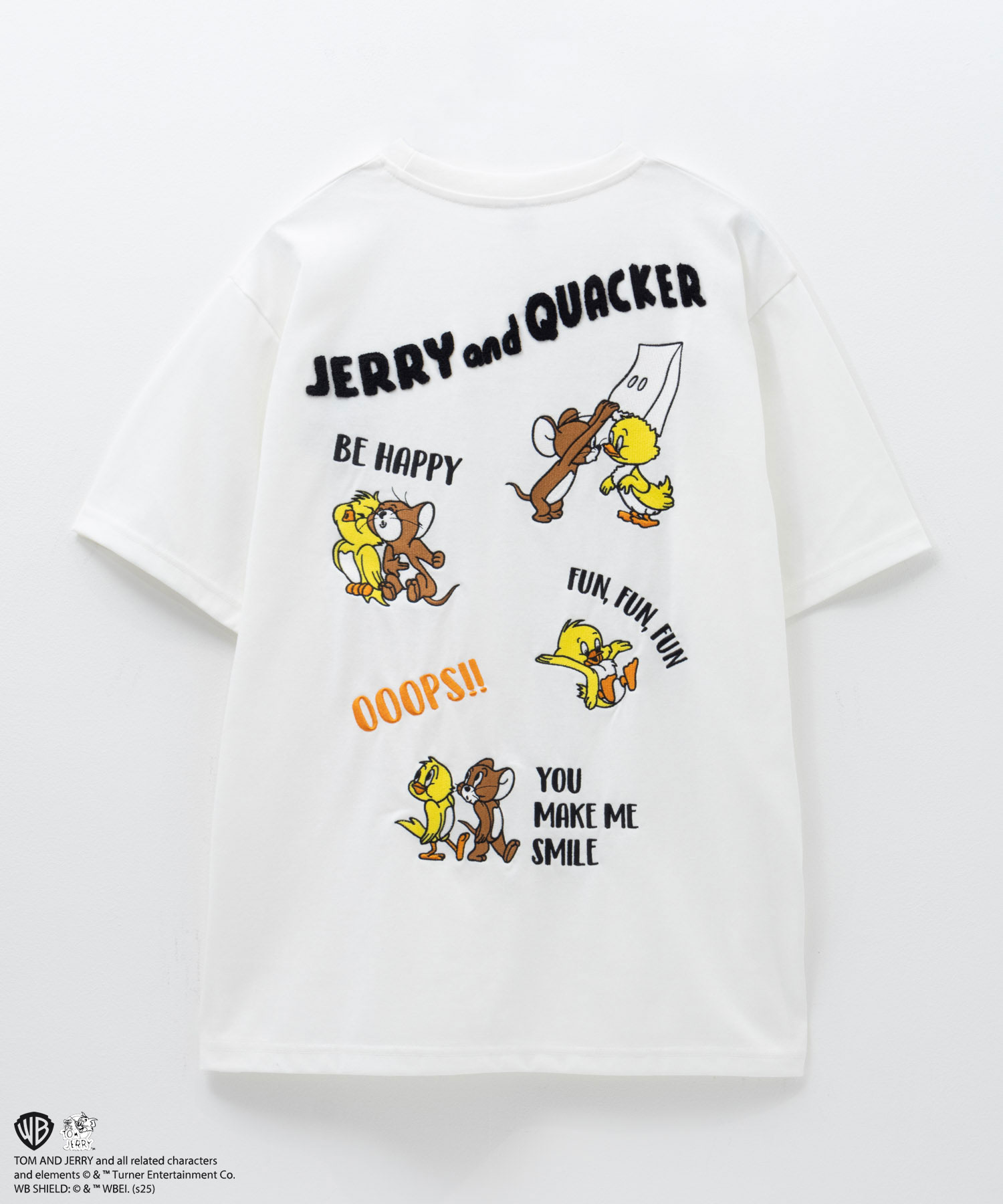 Tom and Jerry トムとジェリー Tシャツ メンズ 半袖 5分袖 綿混 