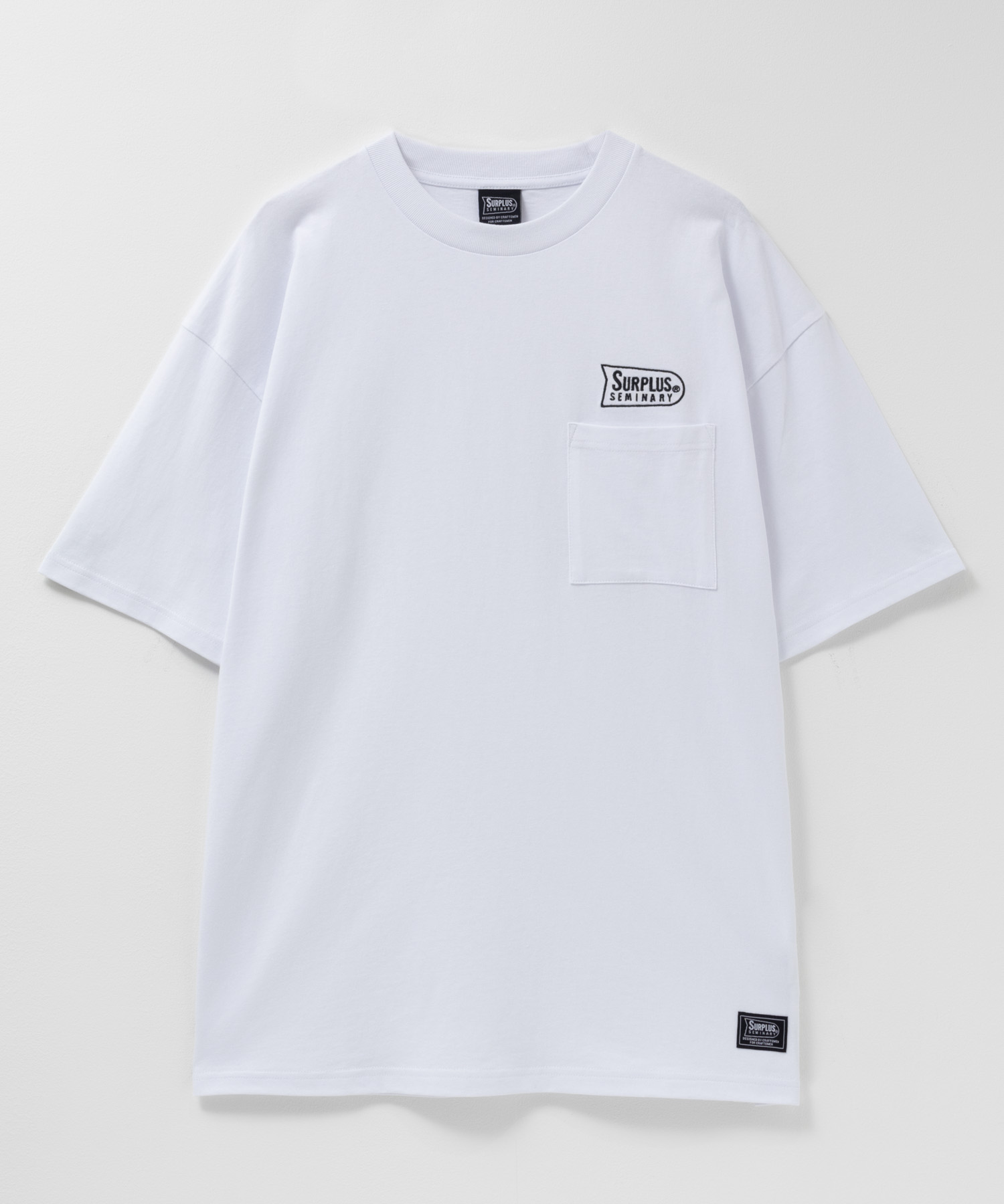 SURPLUS（サープラス） Tシャツ メンズ 半袖 5分袖 綿100％ コットン 