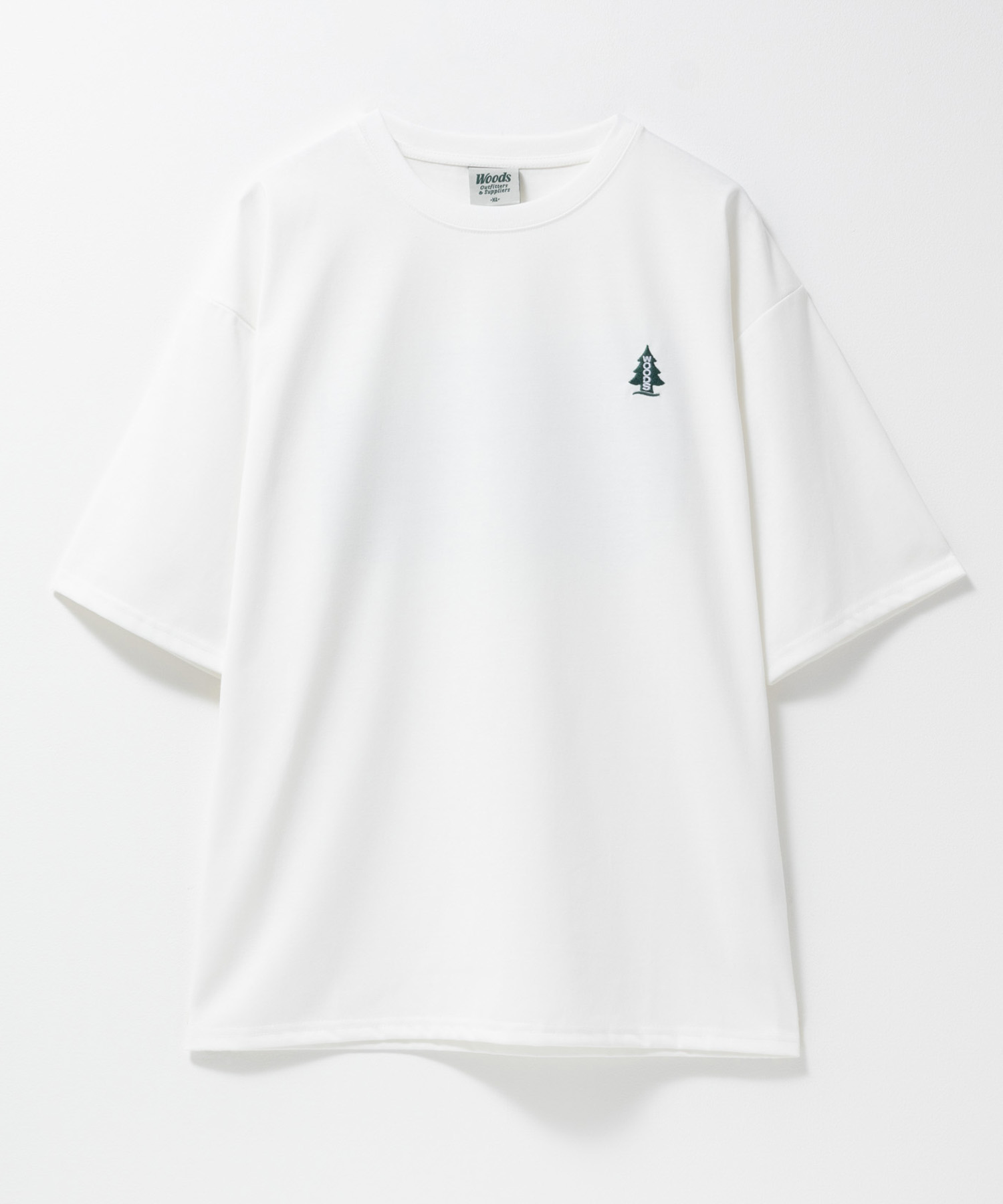 Woods（ウッズ） Tシャツ メンズ 半袖 5分袖 大きめ ゆったり 吸水速乾