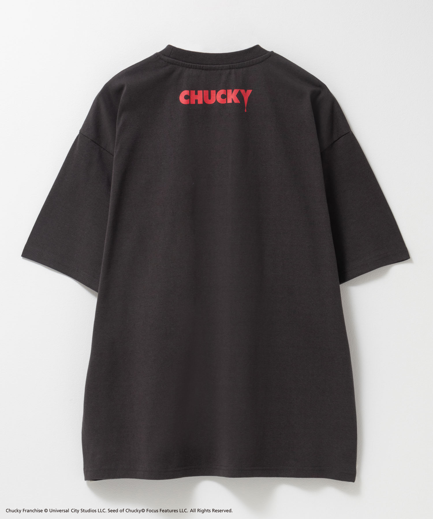 チャッキー Tシャツ メンズ 半袖 5分袖 綿混 チャイルド・プレイ 