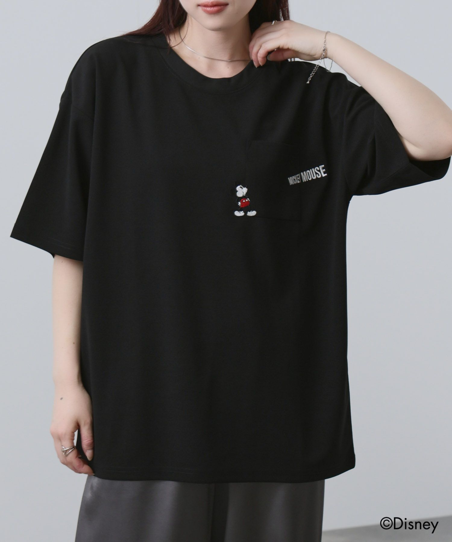 三津家着 マウンテンマーシャルアーツ ミッキーマウス 半袖 Tシャツ L 完売 Disney（ディズニー） 『ミッキーマウス』 / Tシャツ メンズ 半袖