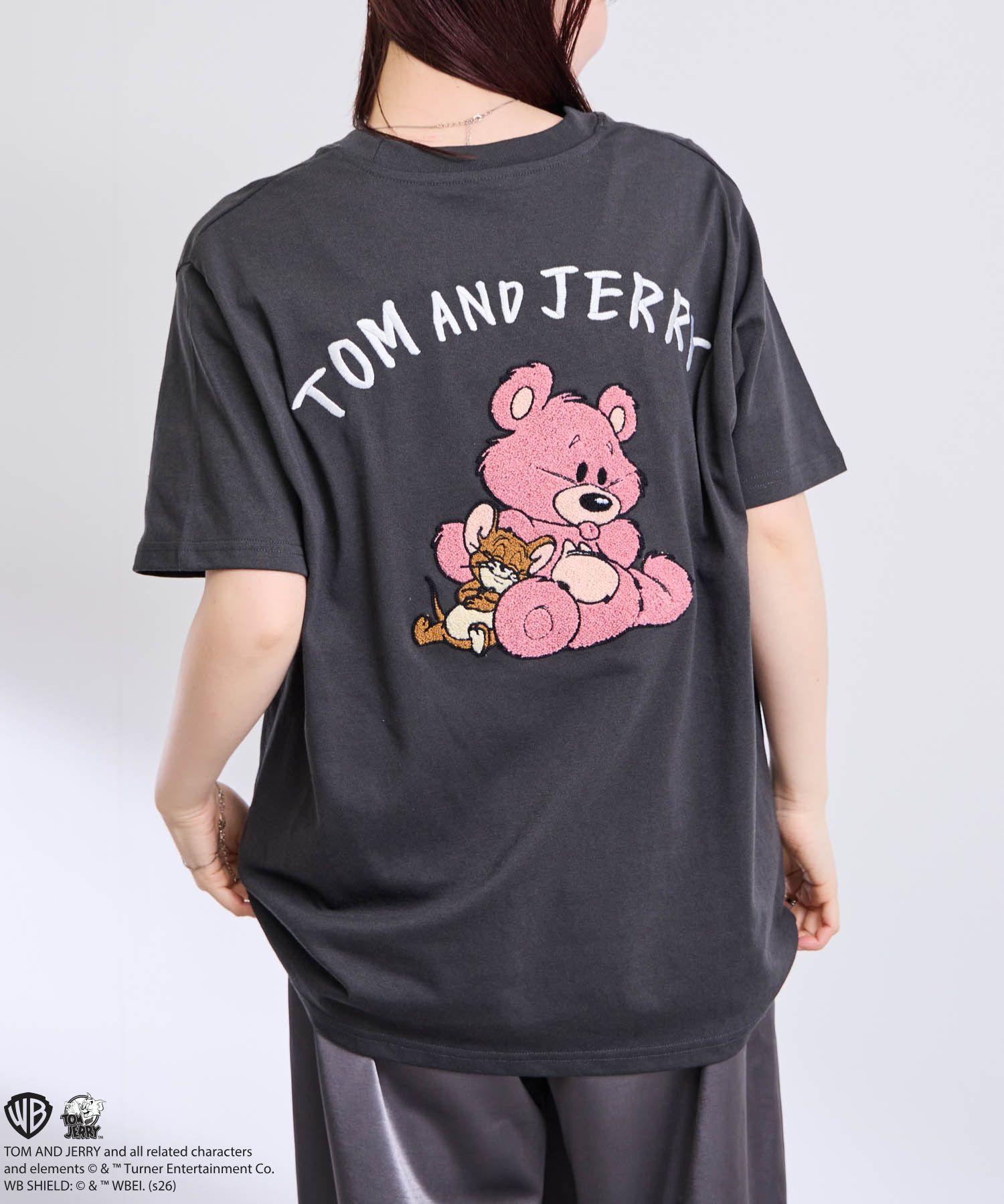 Tom and Jerry トムとジェリー Tシャツ メンズ レディース 半袖 大きめ