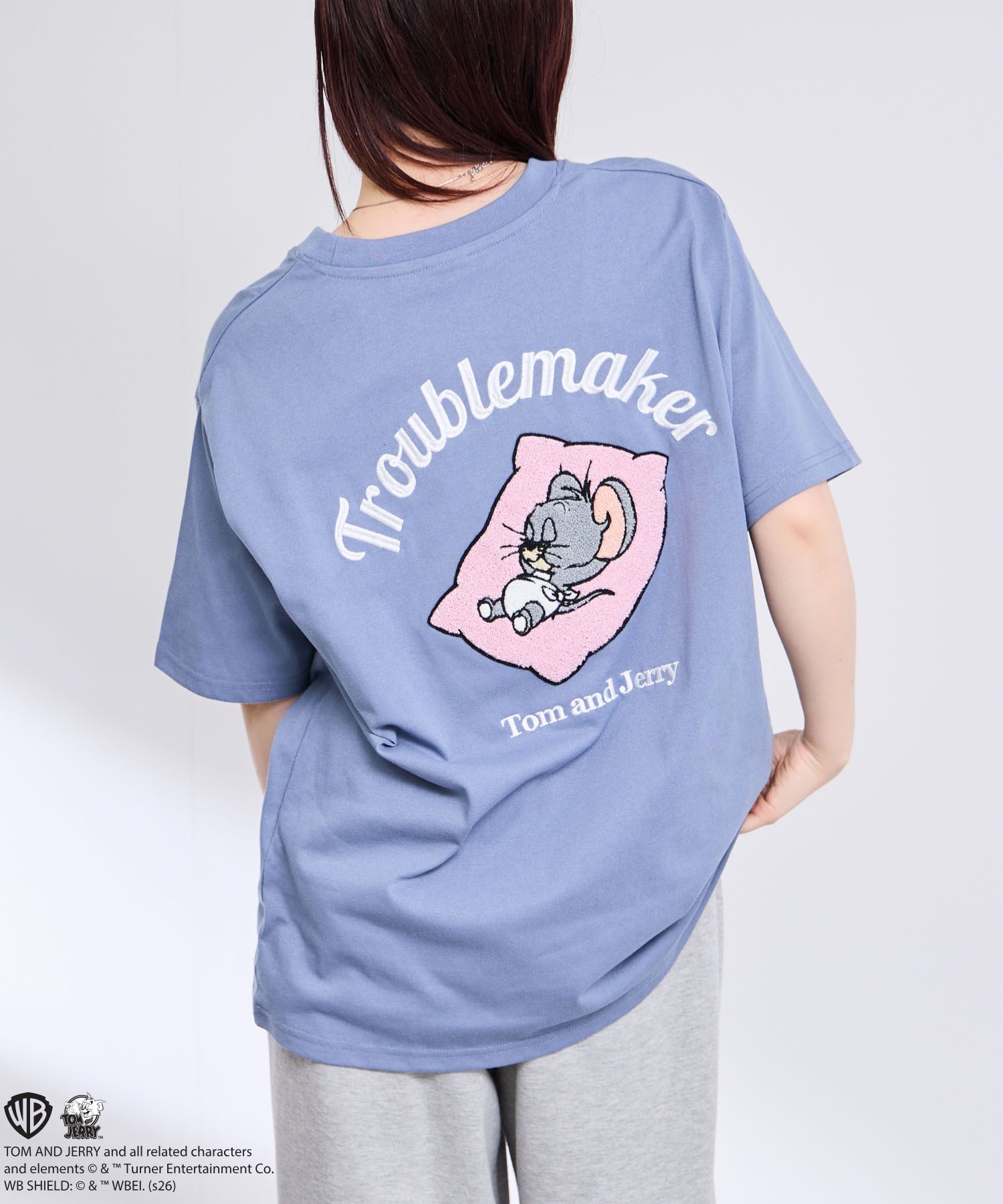 Tom and Jerry トムとジェリー Tシャツ メンズ レディース 半袖 大きめ