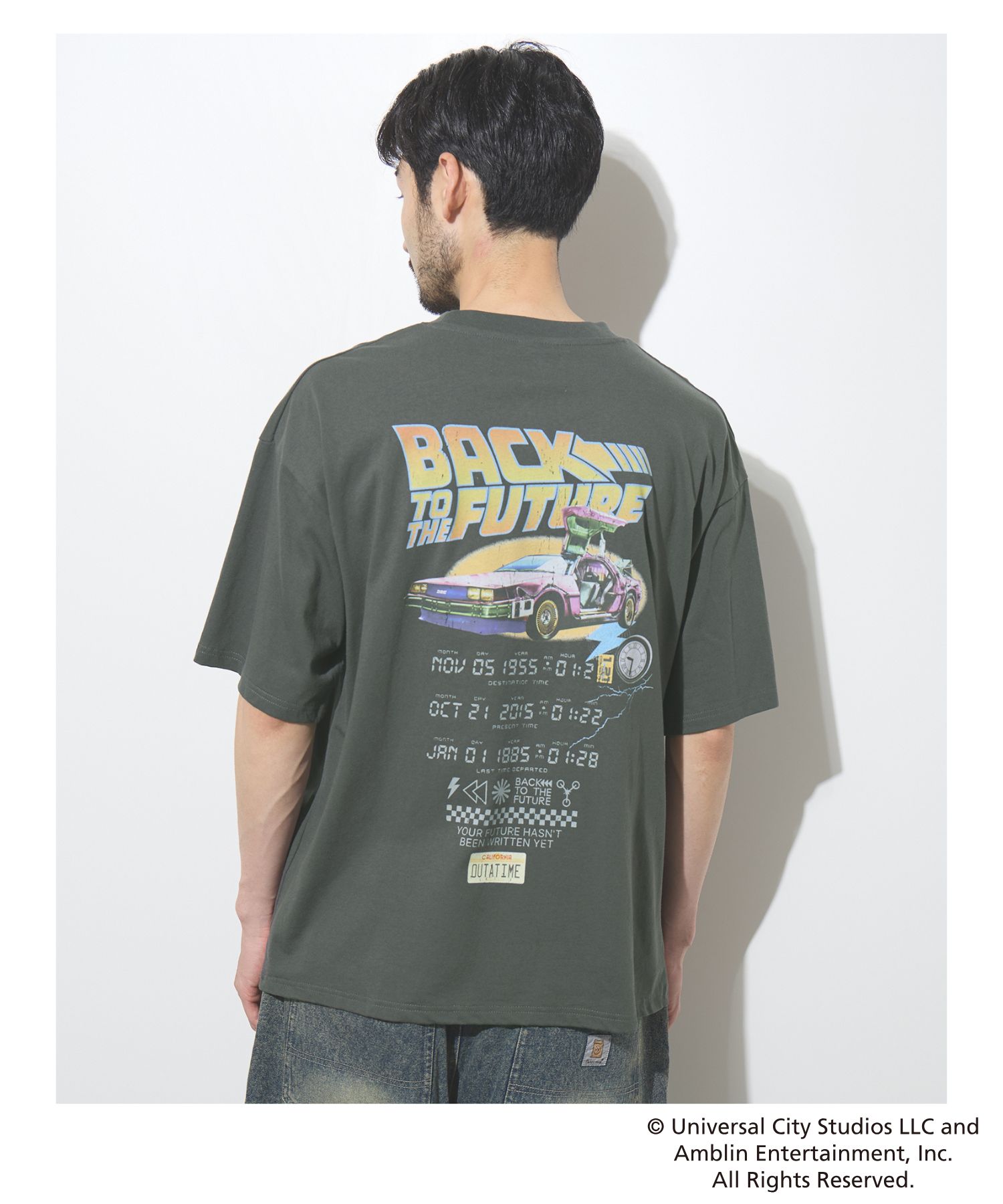 BACK TO THE FUTURE』/ Tシャツ メンズ レディース 半袖 綿100 