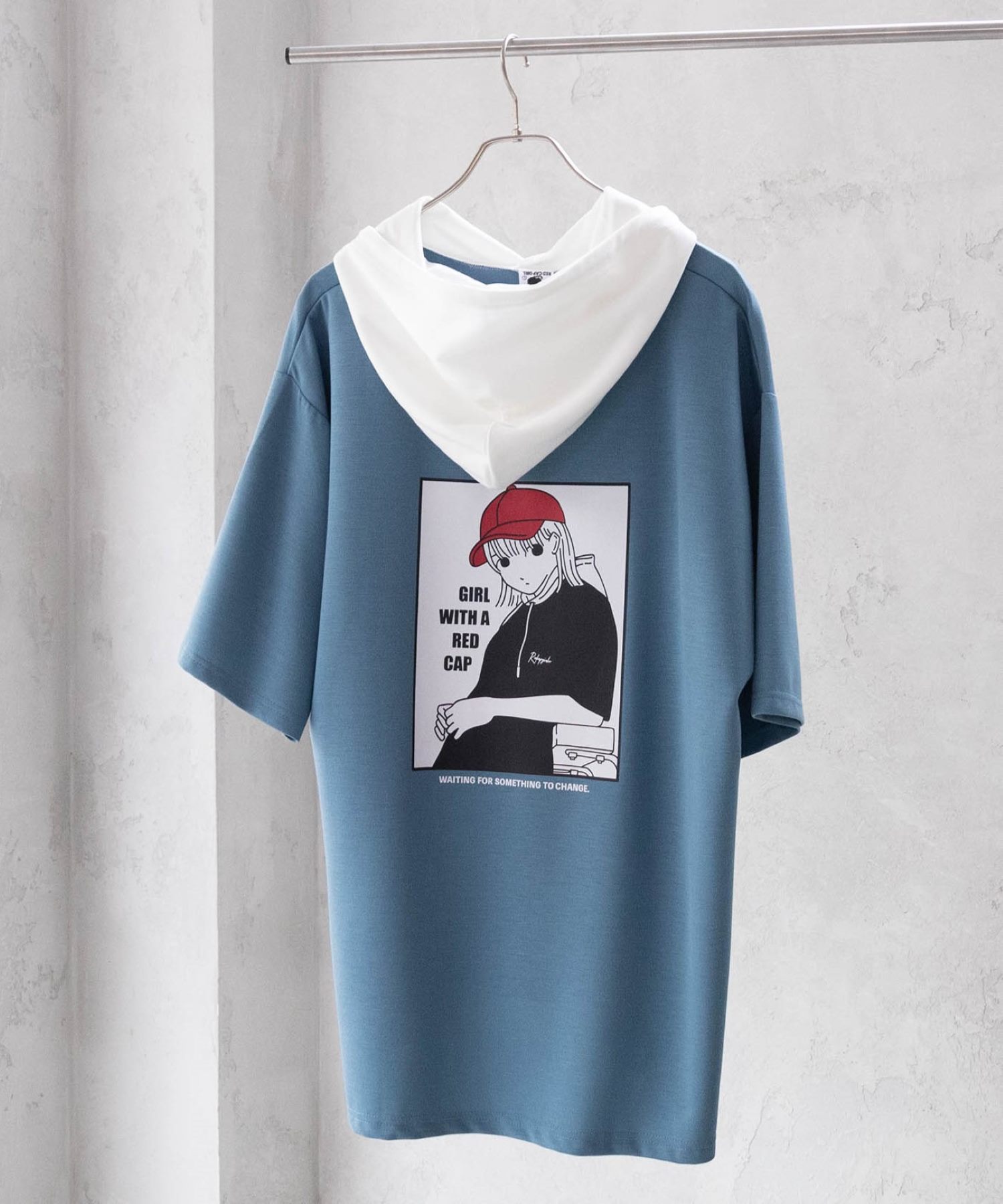 RED CAP GIRL（レッドキャプガール） パーカー Tシャツ メンズ 半袖