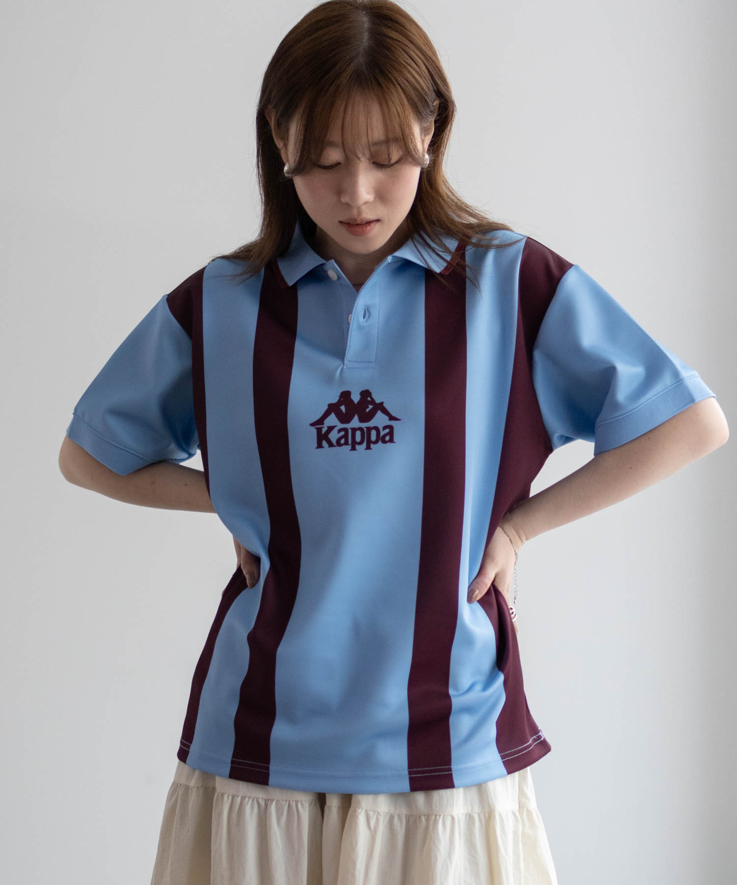 Kappa KAPPA カッパ フットボールシャツ メンズ 半袖 UVカット
