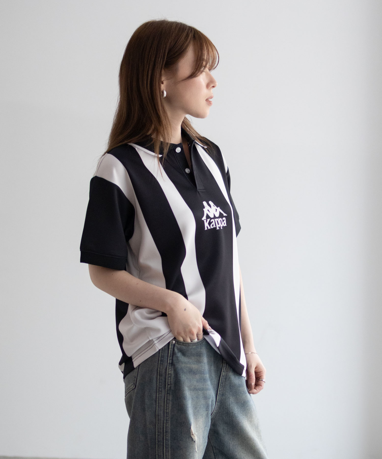 Kappa KAPPA カッパ フットボールシャツ メンズ 半袖 UVカット
