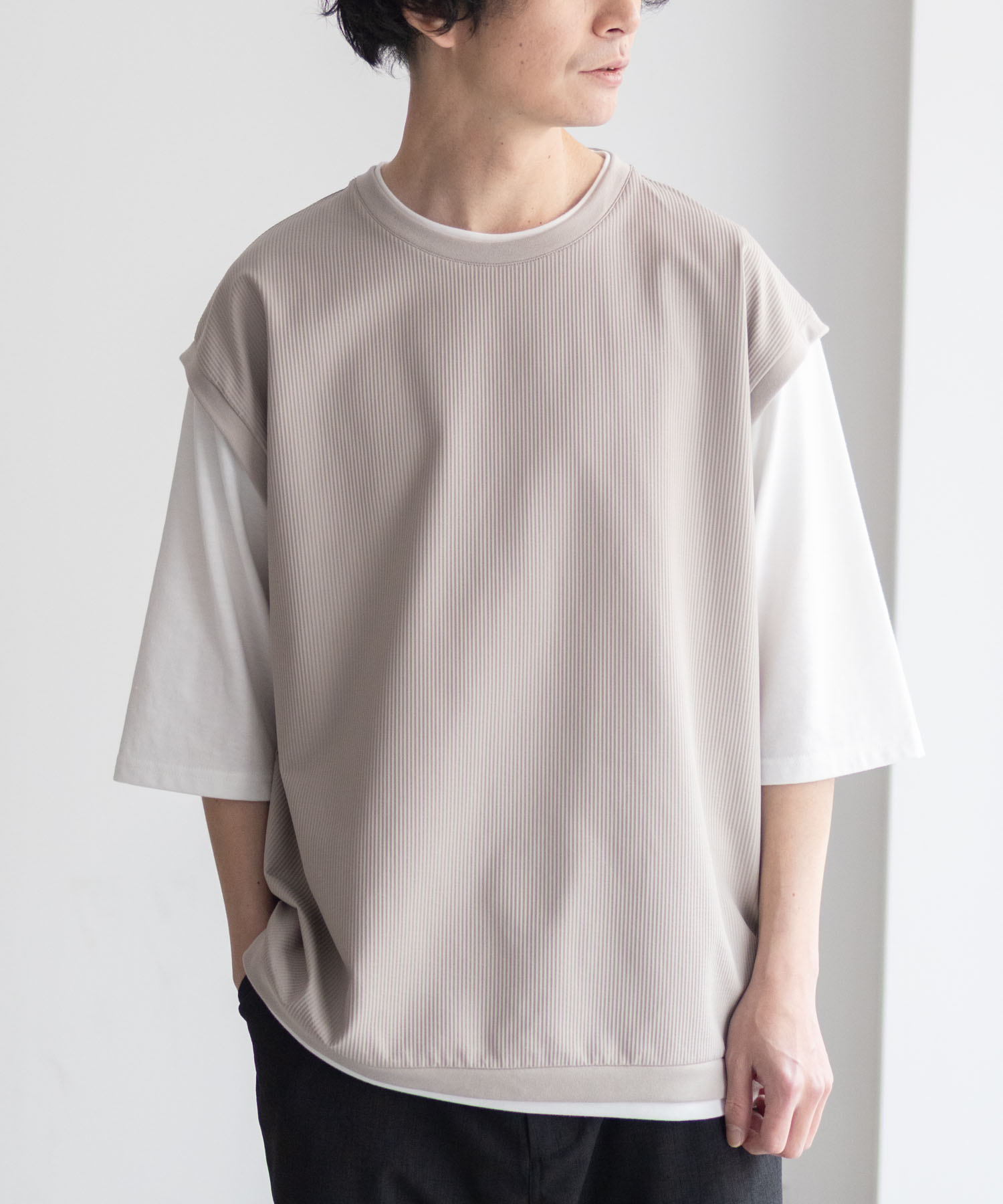 URBAN COLLECTION（アーバンコレクション） Tシャツ メンズ 5分袖 7分 