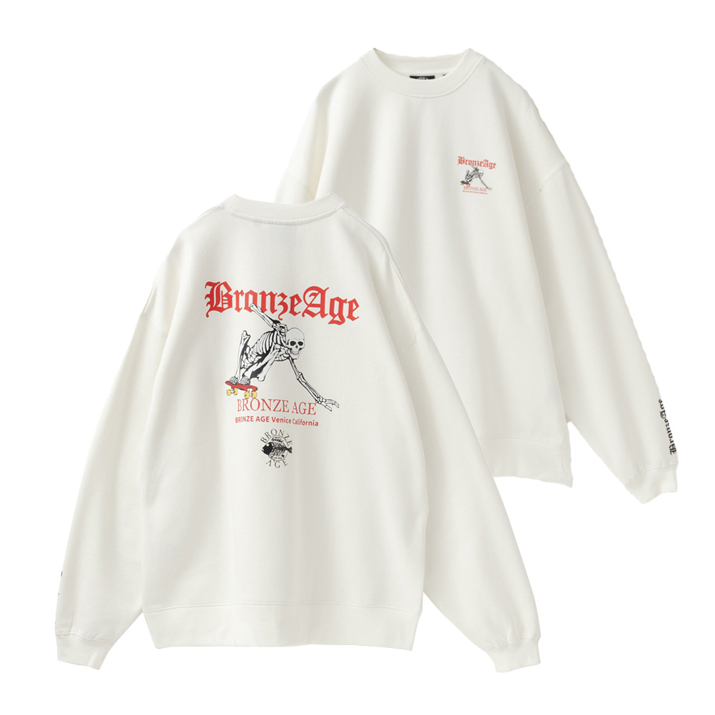 BRONZE AGE（ブロンズエイジ） 裏起毛 トレーナー メンズ ビッグ