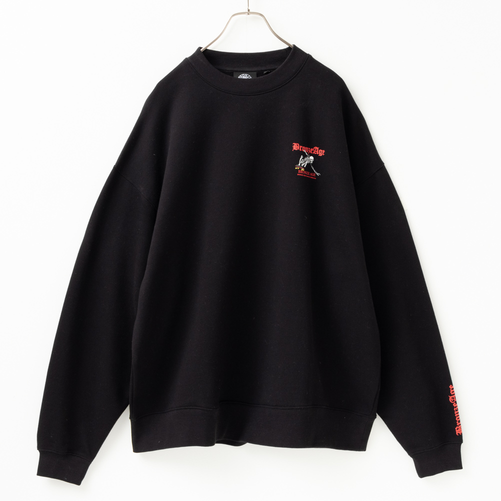 BRONZE AGE（ブロンズエイジ） 裏起毛 トレーナー メンズ ビッグ