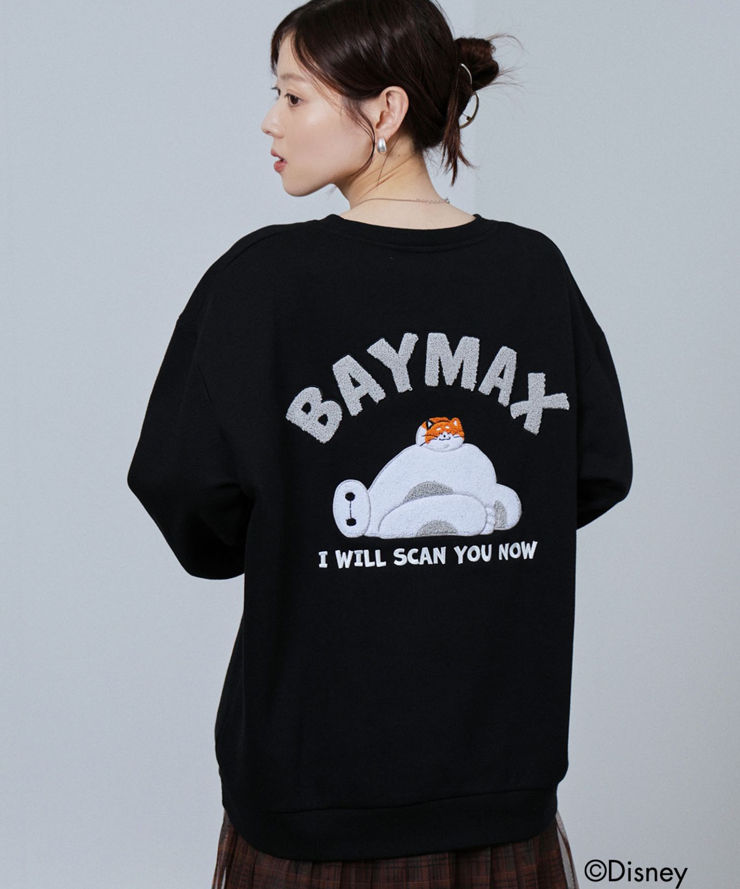 Disney（ディズニー） 『ベイマックス』 裏起毛 トレーナー メンズ