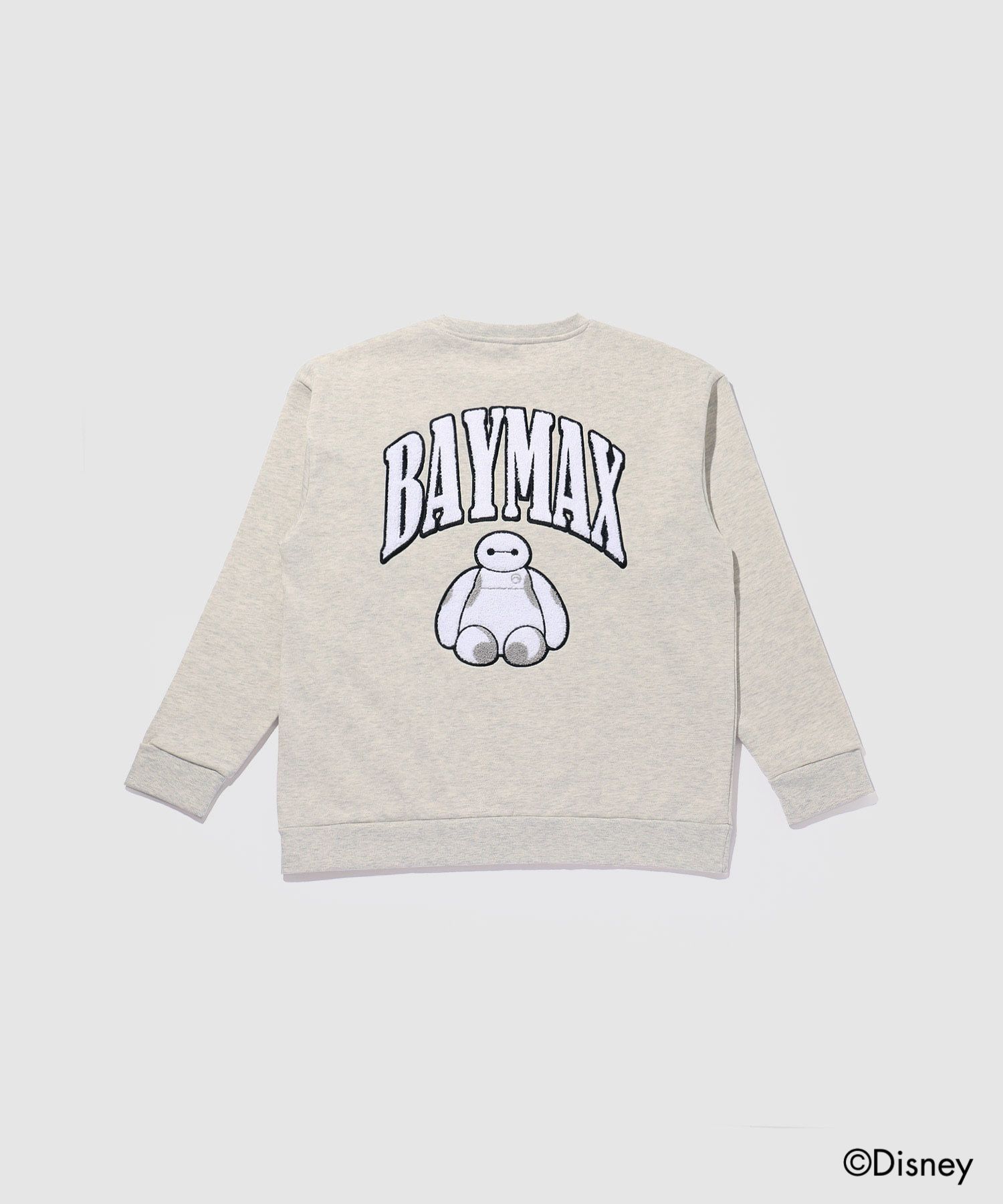 Disney（ディズニー） 『ベイマックス』 裏起毛 トレーナー メンズ