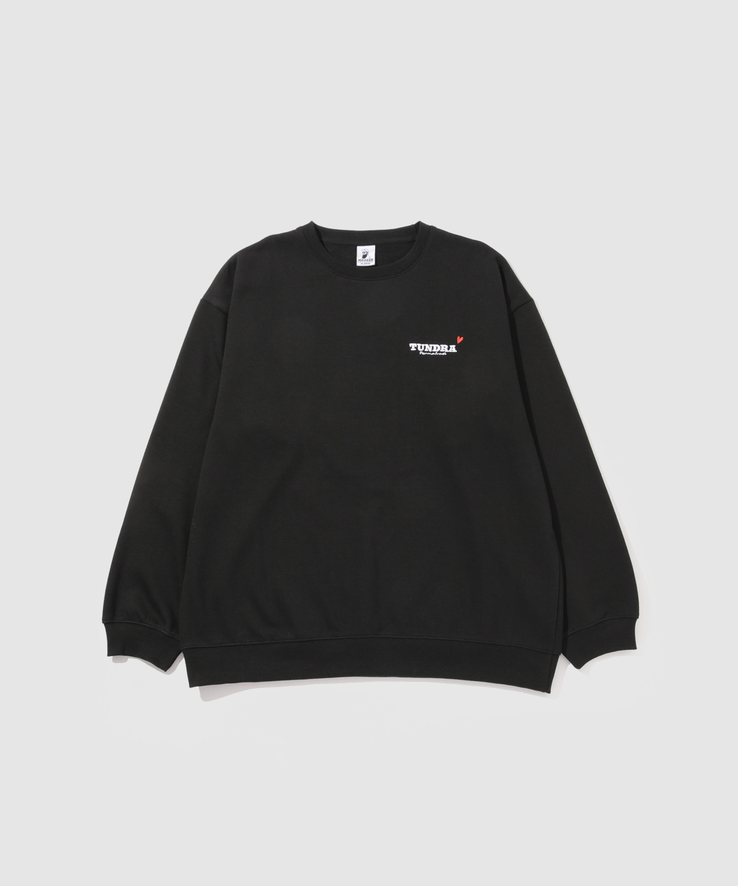 裏起毛 トレーナー メンズ 暖かい スウェット 髭 おじさん サガラ刺繍