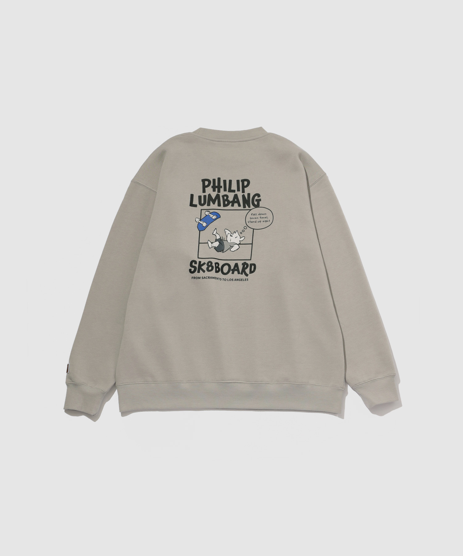 Philip Lumbang フィリップ ランバン 裏起毛 トレーナー メンズ