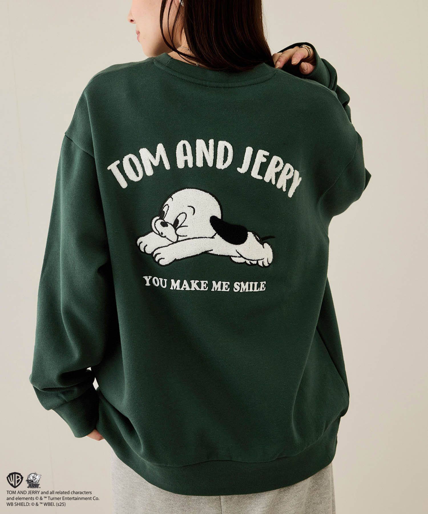 Tom and Jerry トムとジェリー 裏起毛 トレーナー メンズ スウェット