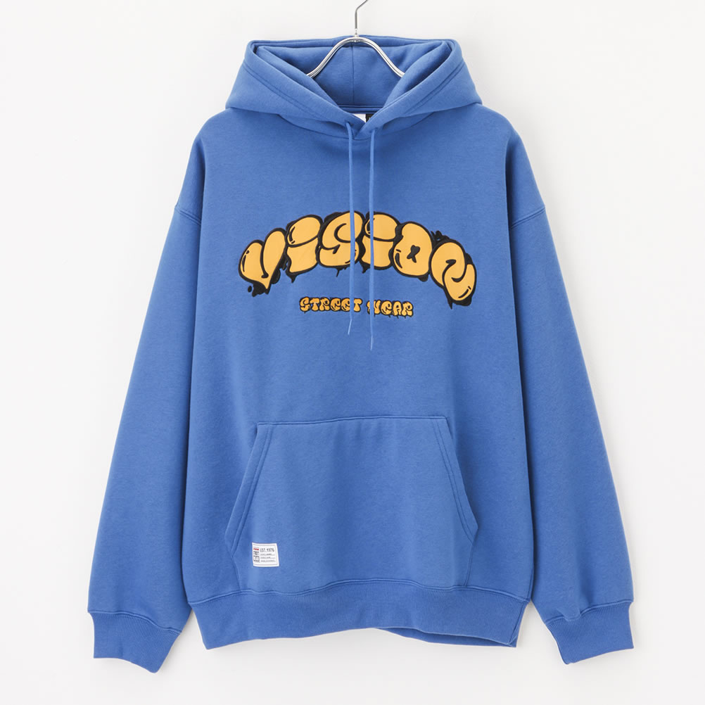 VISION STREET WEAR 裏起毛 パーカー メンズ ビッグシルエット プル