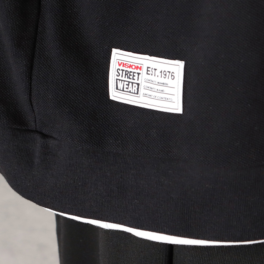 VISION STREET WEAR ベスト 長袖Tシャツ アンサンブル メンズ VISION STREET WEAR ベスト 長袖Tシャツ アンサンブル メンズ