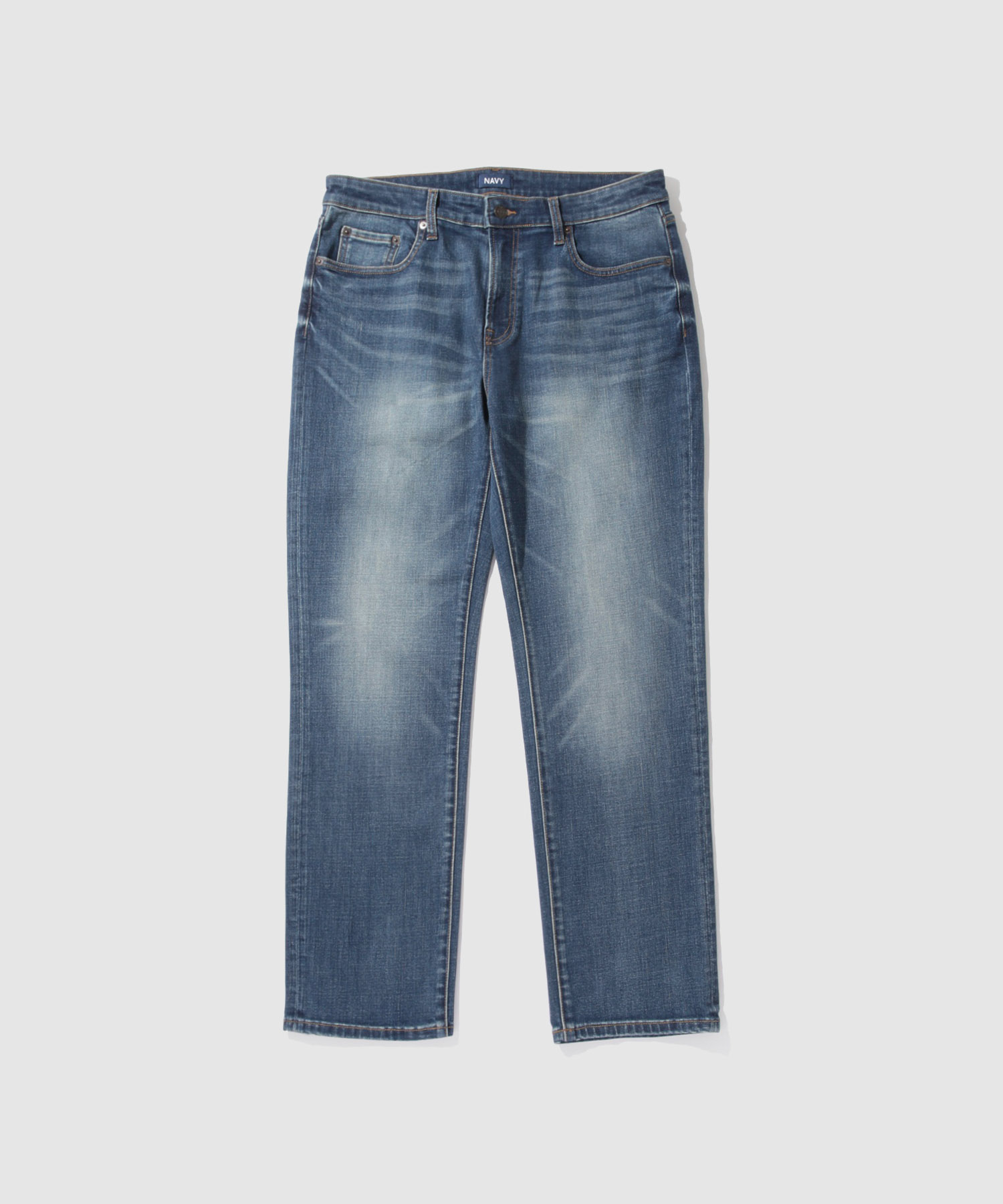 NAVY デニムパンツ メンズ マイデニ ストレッチ性 ジーンズ ジーパン