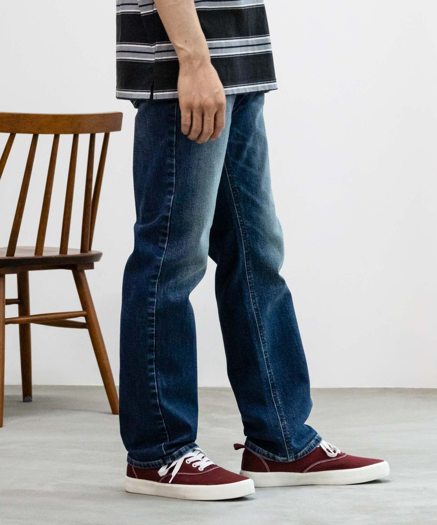 ラングラー　デニムパンツ　ハレ　ジップパンツ Wrangler WRANGLER ラングラー ストレートパンツ メンズ