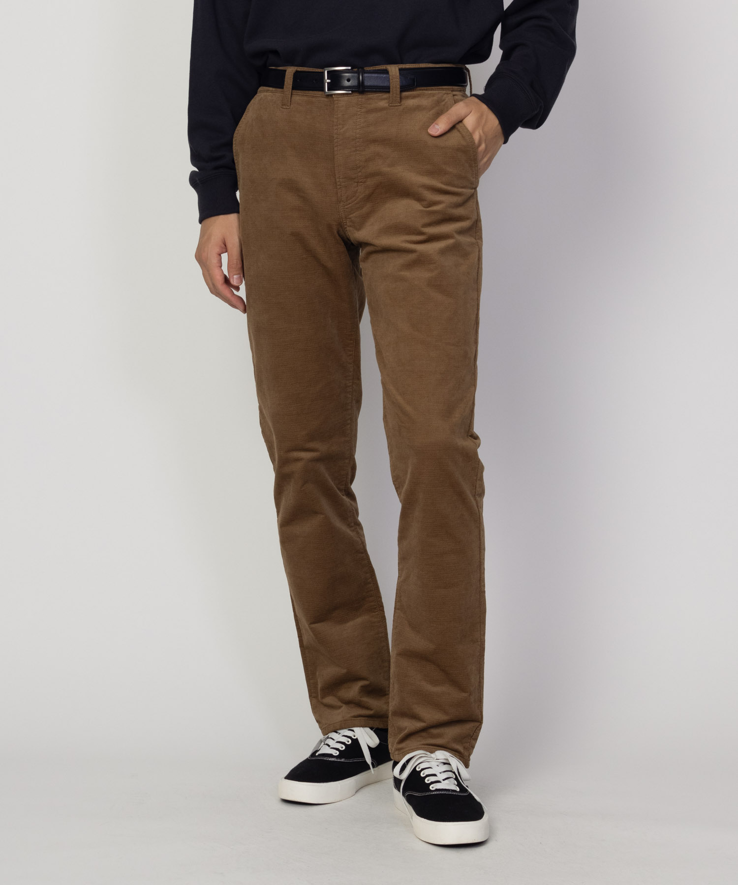 裏起毛 コーデュロイパンツ メンズ 温℃ ストレッチ ストレート 暖かい ロングパンツ ボトムス