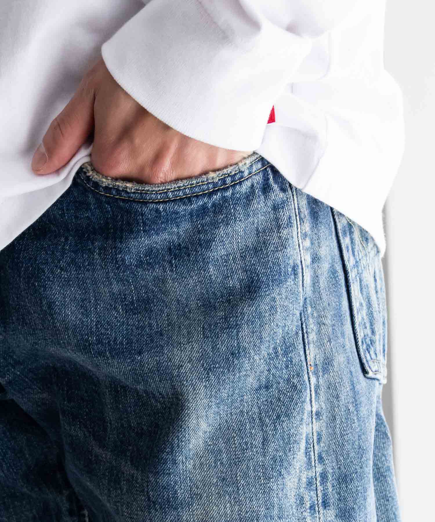 EDWIN エドウィン デニムパンツ 505ZX メンズ ルーズストレート
